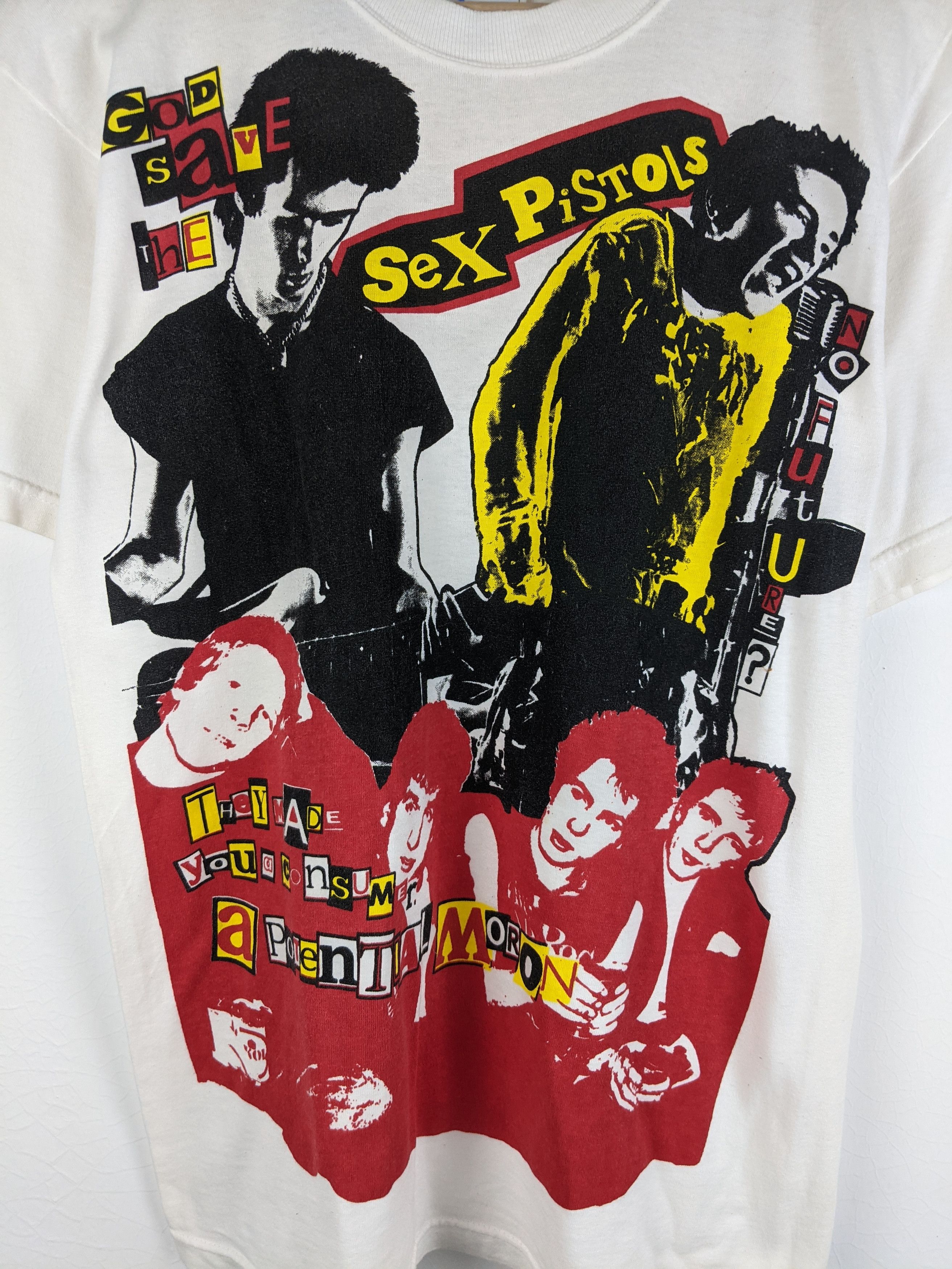 Vintage Vintage Sex Pistols Sid Vicious shirt Size US S / EU 44-46 / 1 - 2 Thumbnail