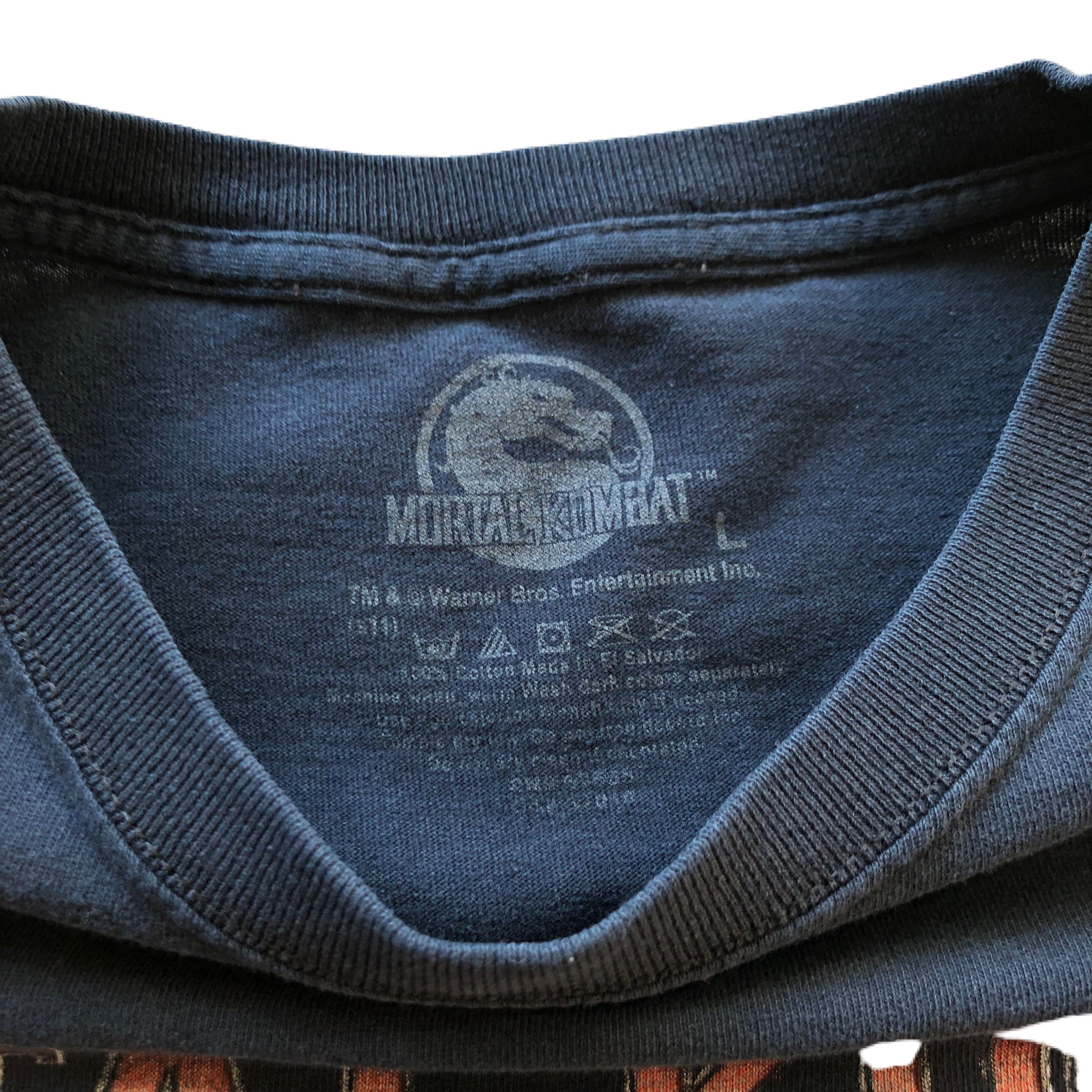 Warner Bros Y2k Mortal Kombat T-shirt Size US L / EU 52-54 / 3 - 4 Thumbnail