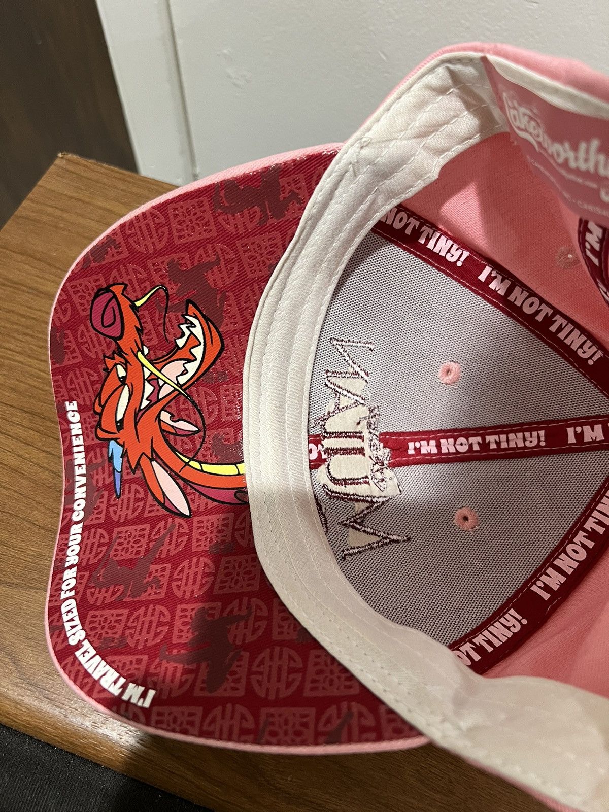 Disney Disney Mulan Cake Worthy Baseball Cap Size ONE SIZE - 4 Thumbnail