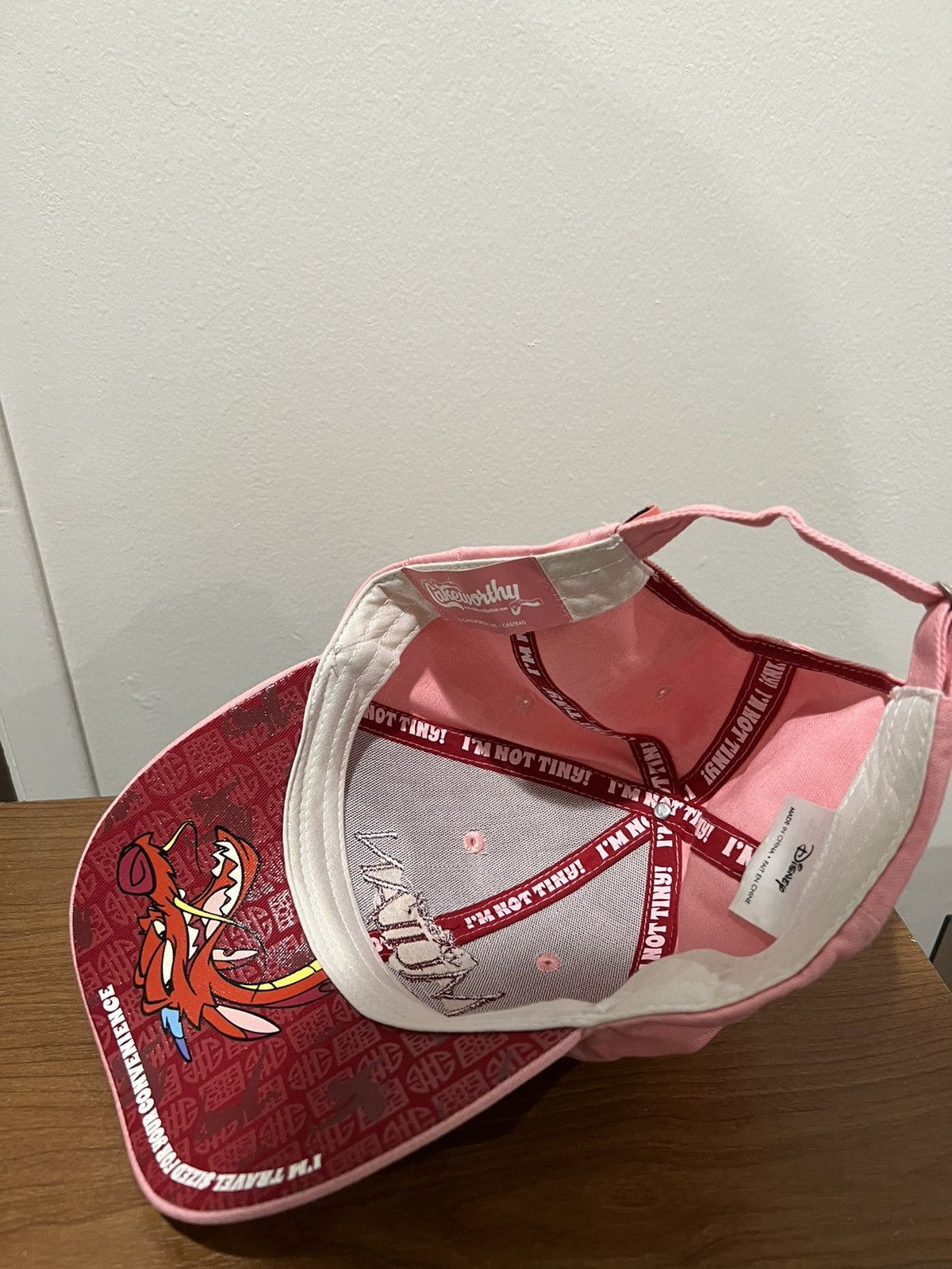 Disney Disney Mulan Cake Worthy Baseball Cap Size ONE SIZE - 3 Thumbnail