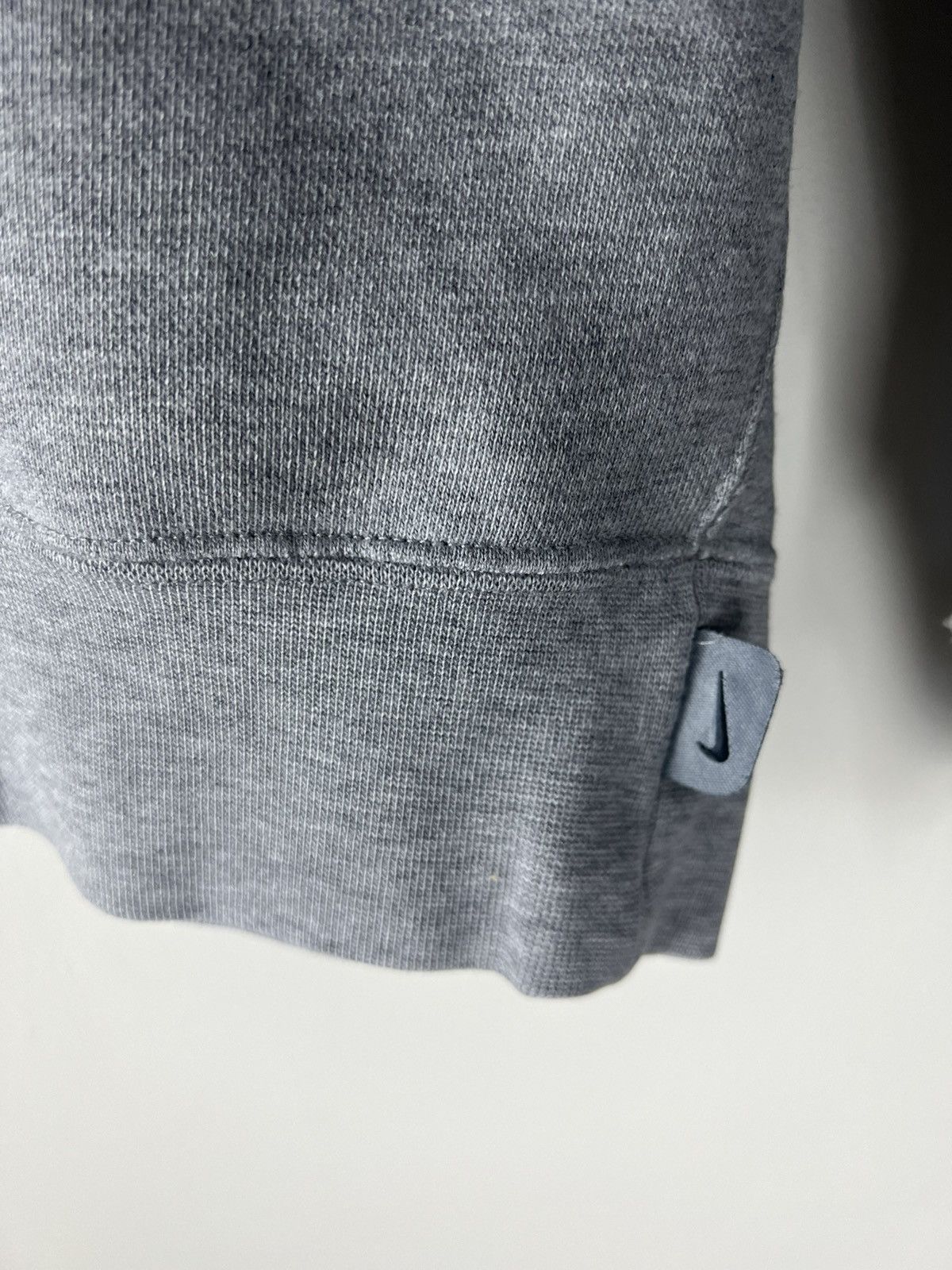 Nike Vintage nike swoosh check distressed & thrashed hoodie Size US M / EU 48-50 / 2 - 4 Thumbnail