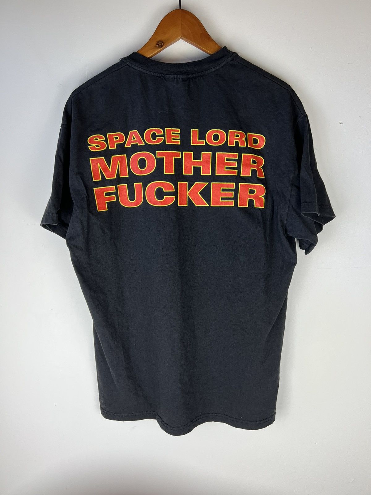 image of Band Tees x Brockum Vintage Monster Magnet Space Lord Mother Fucker Band Tee in Black (Size Large)