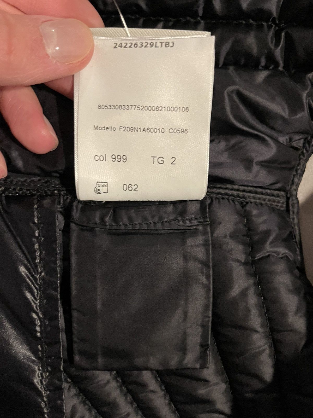 Moncler × Rick Owens Rick Owen x Moncler Down Moapa Black