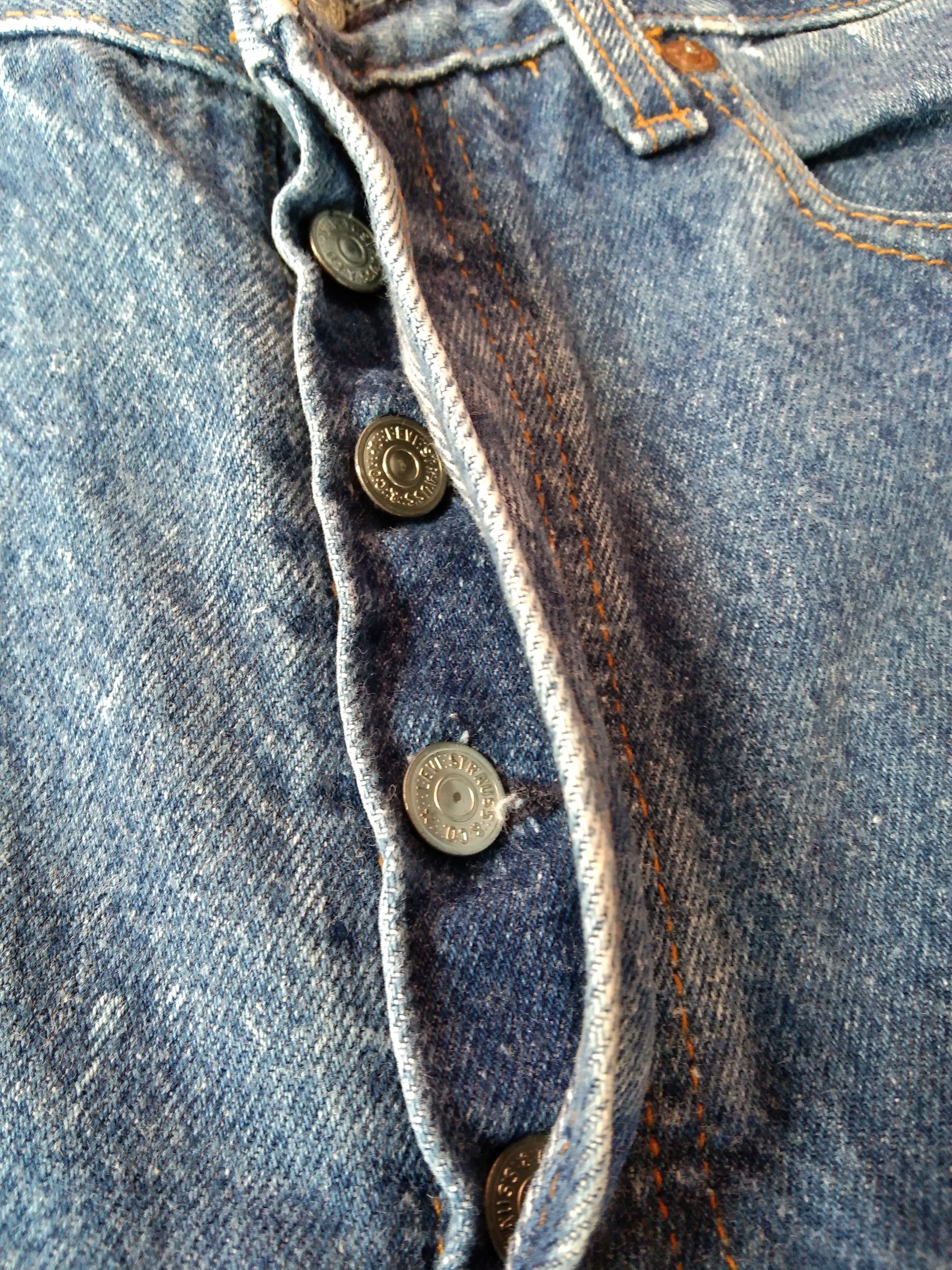 Levi's × Vintage 80s Vintage Levis 501 Jeans Made In USA 32x33 Size US 32 / EU 48 - 6 Thumbnail