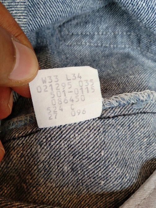 Levi's × Vintage 80s Vintage Levis 501 Jeans Made In USA 32x33 Size US 32 / EU 48 - 9 Thumbnail