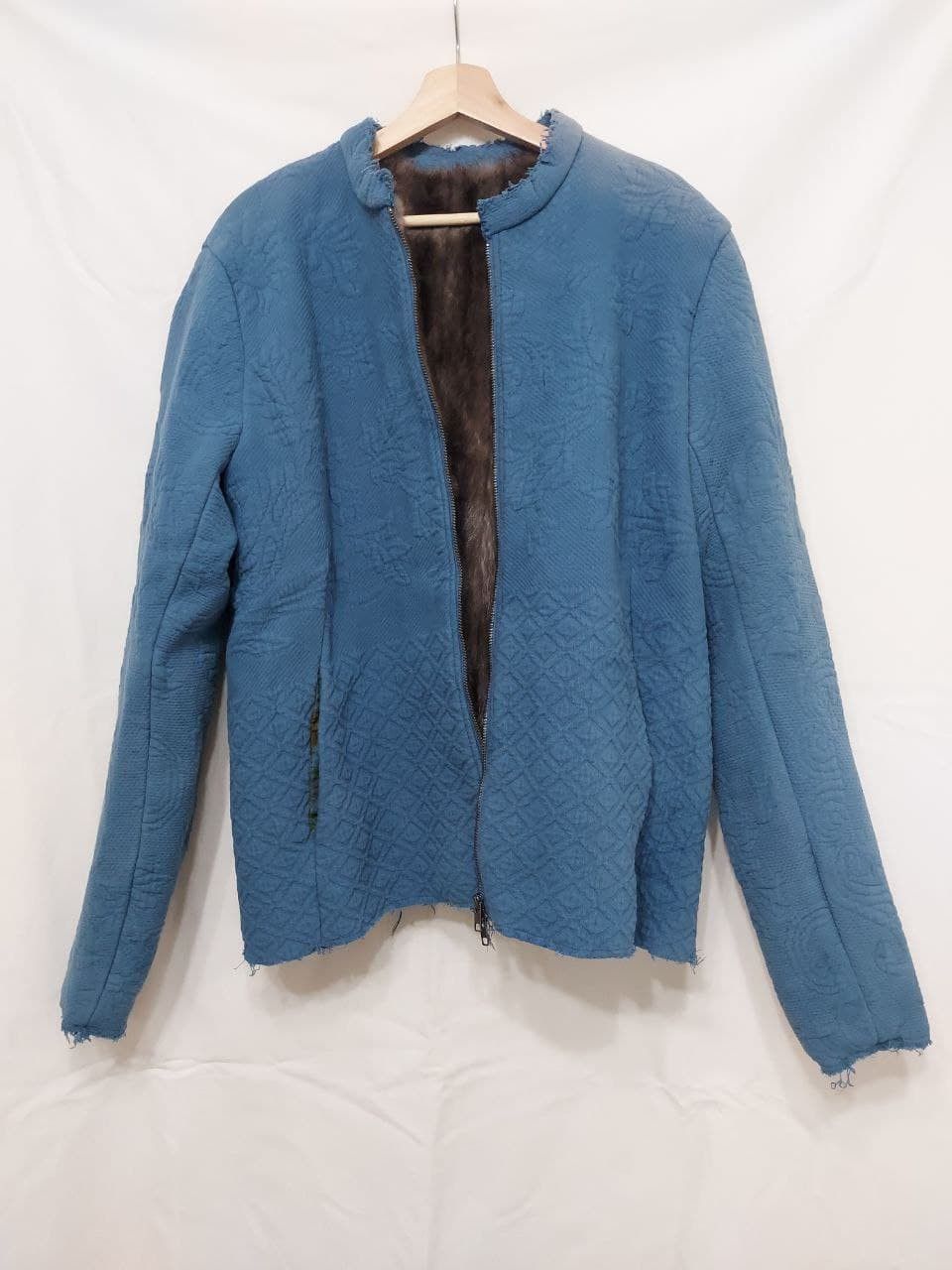 By Walid Floral Embroidery Mink Fur Lined Jacket Size US L / EU 52-54 / 3 - 1 Thumbnail