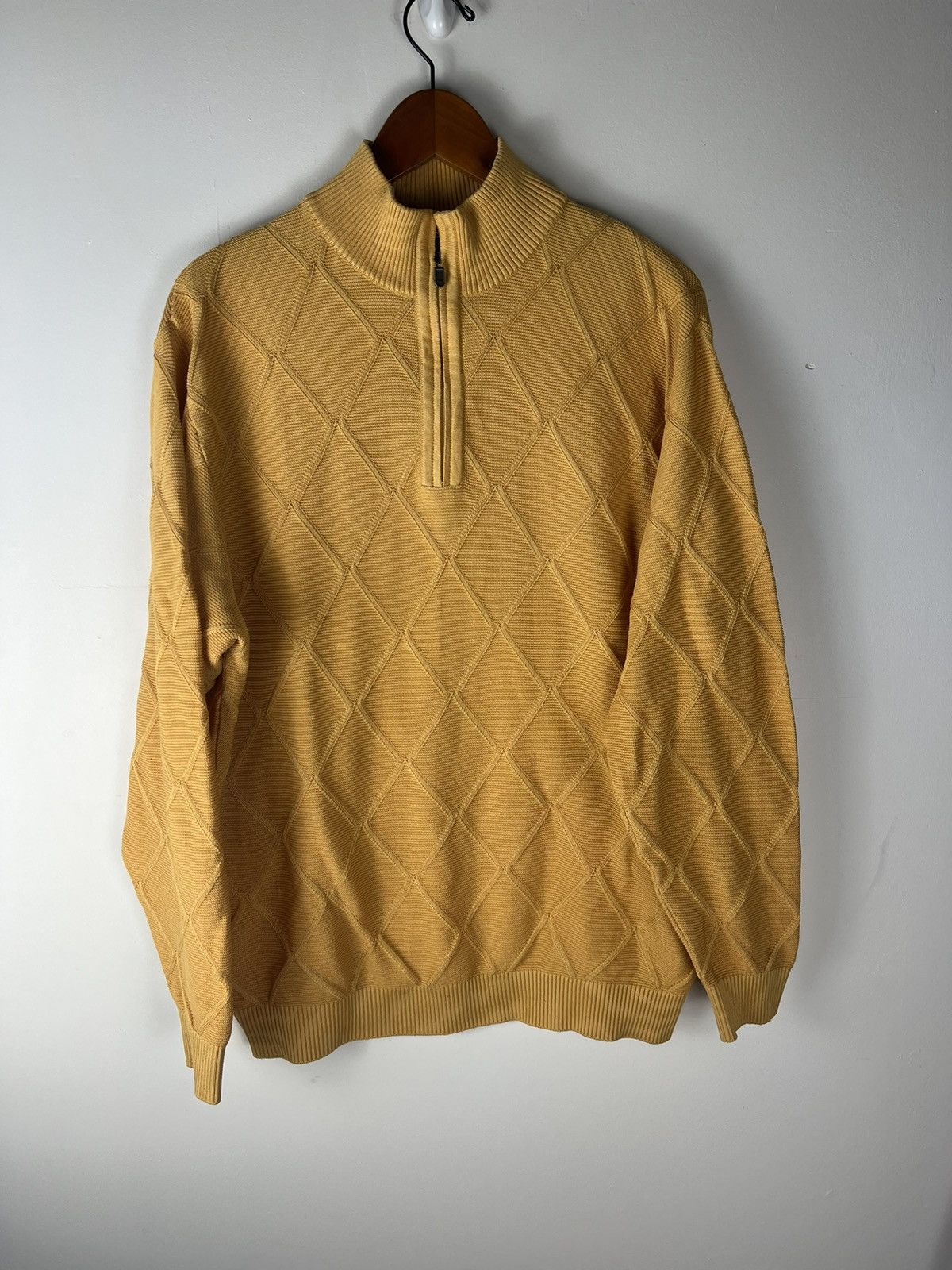 St. Croix Vintage St Croix Quarterzip Knitwear Size US L / EU 52-54 / 3 - 1 Thumbnail