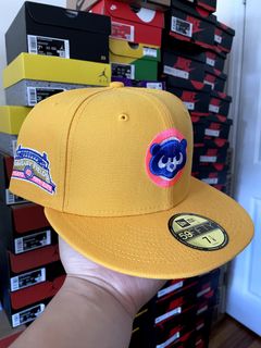 7 3/8 - Hatclub New Era Khaki Yote City Cubs World Series Hat