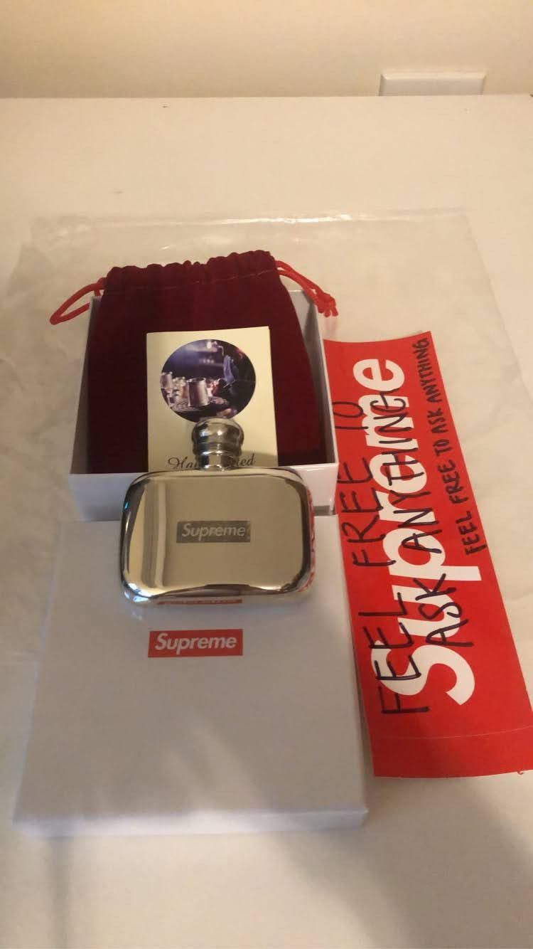 Supreme Supreme Pewter Mini Flask Silver Metallic Gray | Grailed