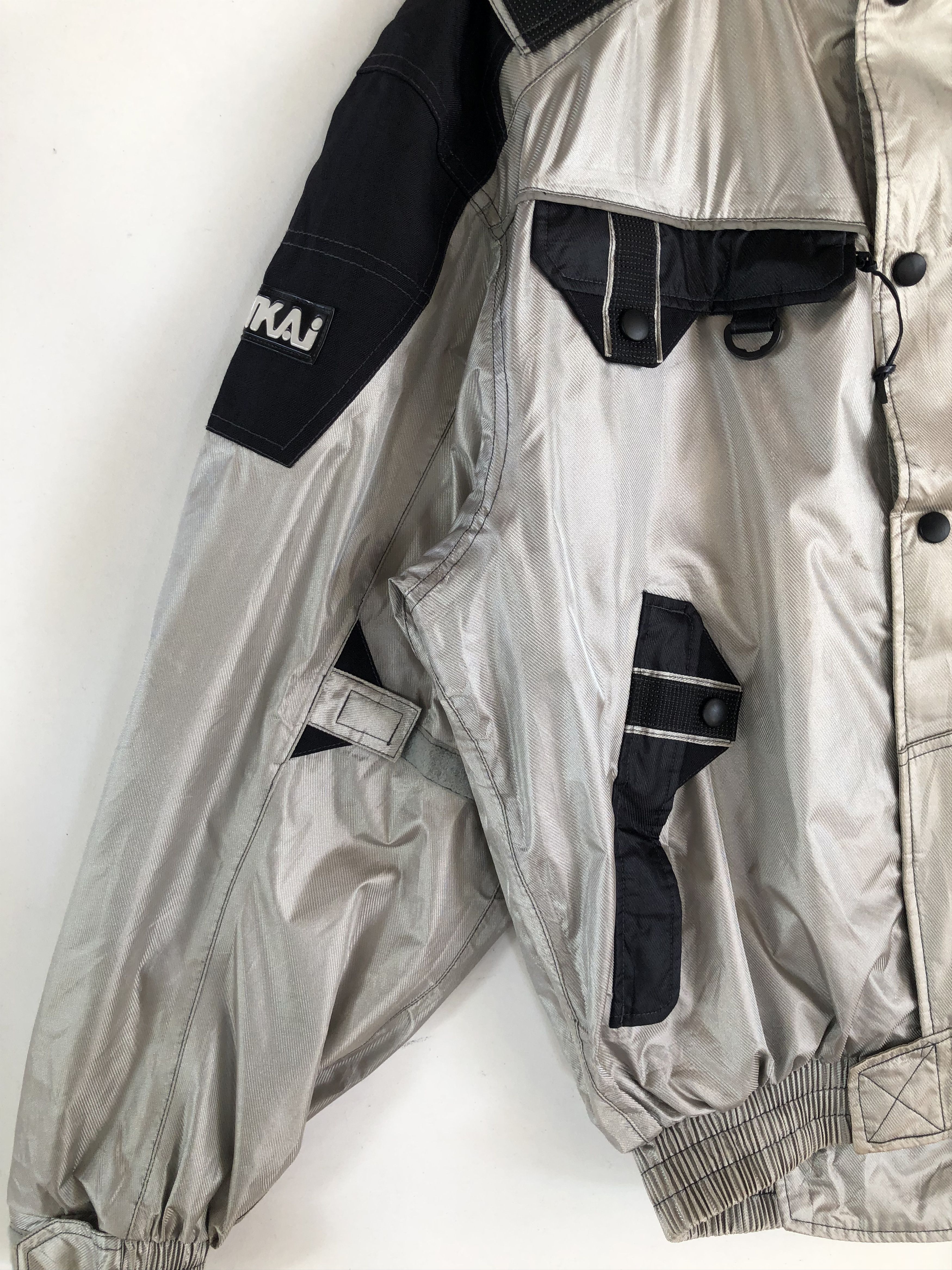 Japanese Brand × Vintage VINTAGE NANKAI WATERPROOF LIGHTWEIGHT MOTOR RACING JACKET Size US L / EU 52-54 / 3 - 8 Thumbnail
