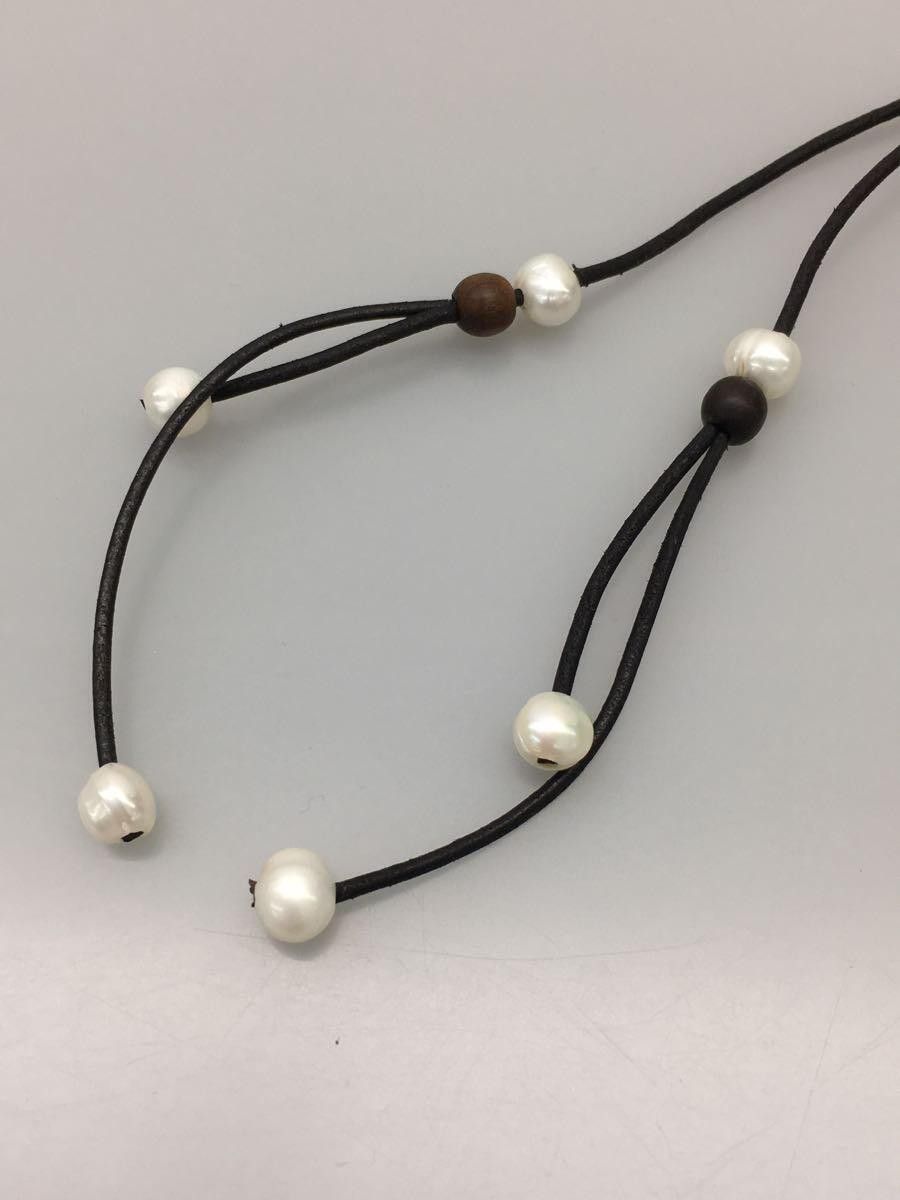 Takahiromiyashita The Soloist. Double Wound Leather Bead Necklace Size ONE SIZE - 3 Thumbnail