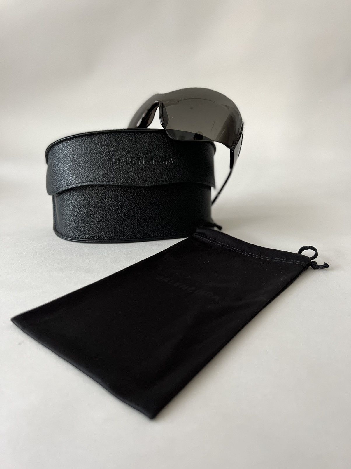 Balenciaga Balenciaga Shield Mask Sunglasses Size ONE SIZE - 11 Thumbnail
