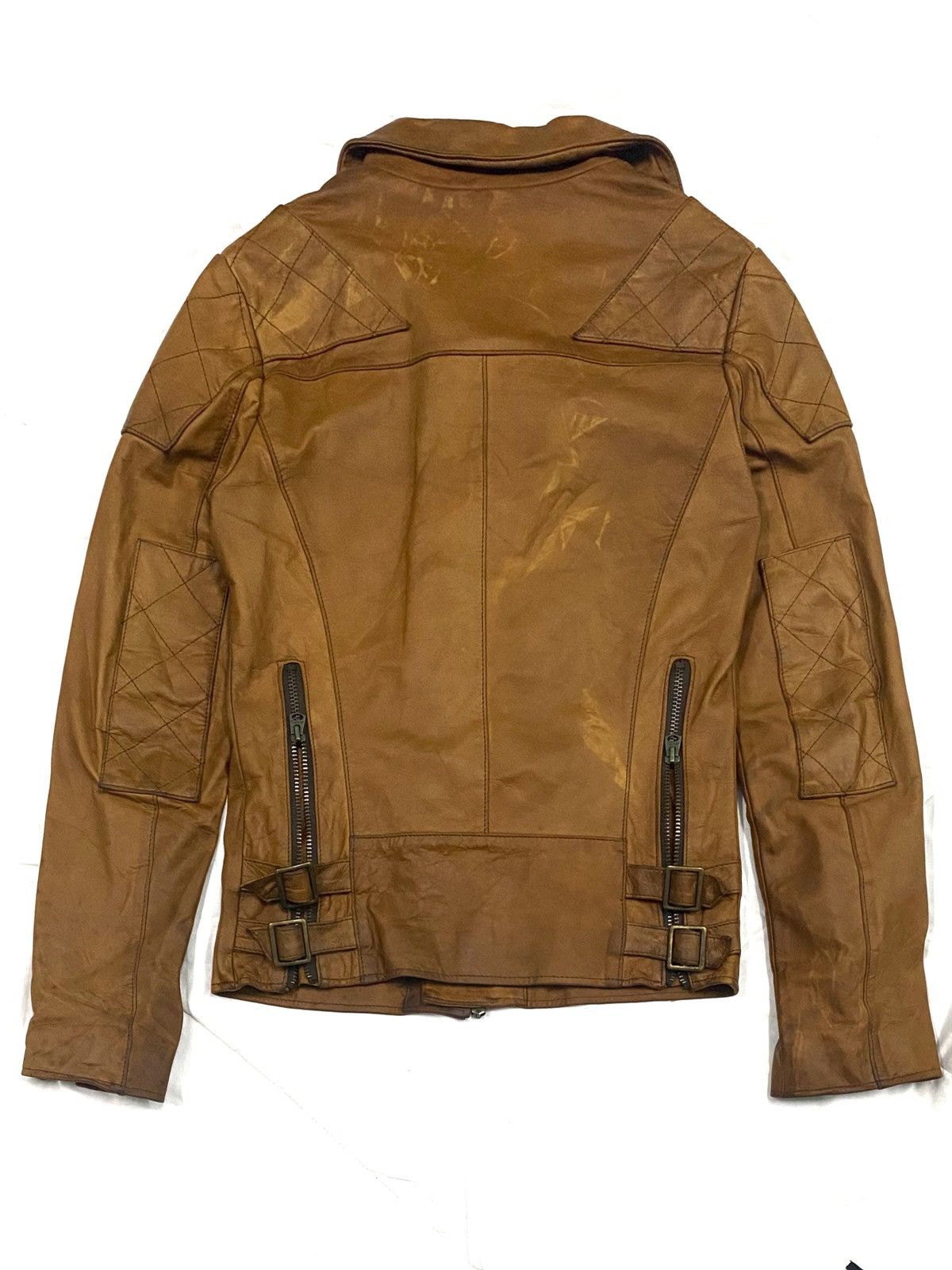 Genuine Leather Genuine Cow Leather Jacket For Killing of fuckin guys Size US S / EU 44-46 / 1 - 2 Thumbnail