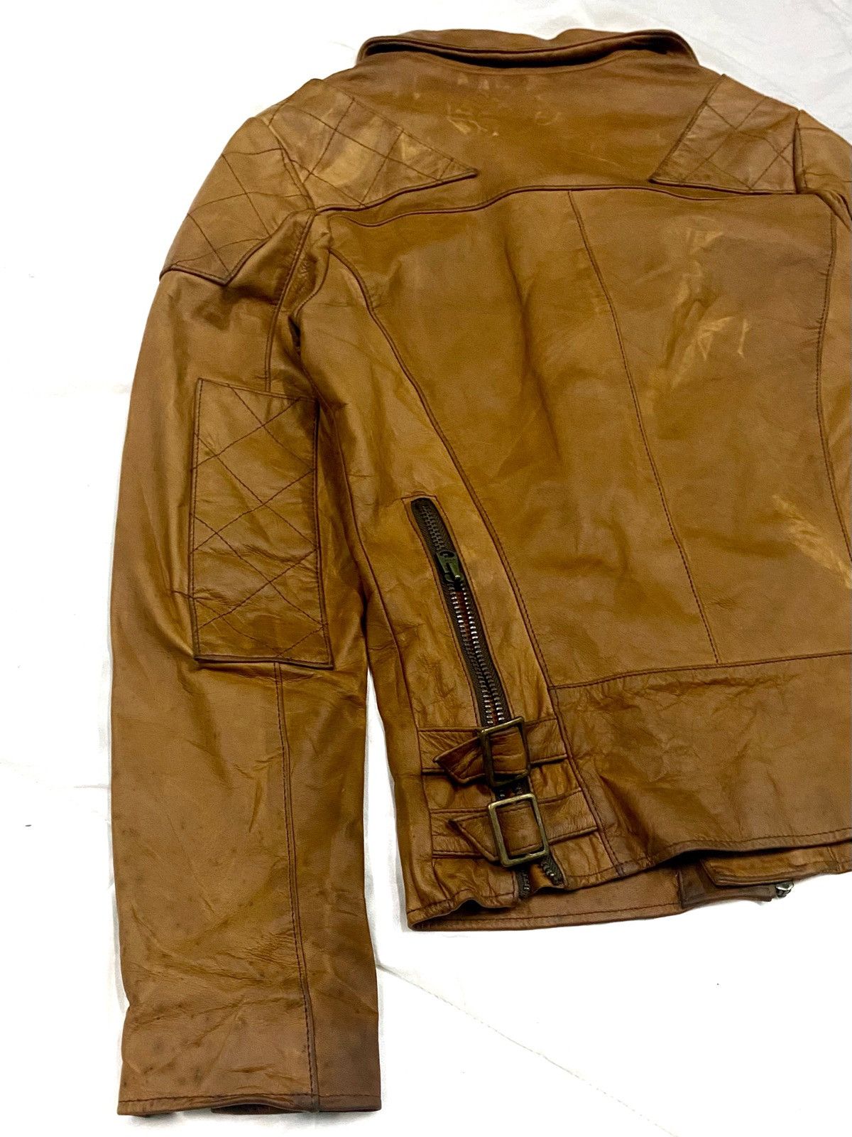 Genuine Leather Genuine Cow Leather Jacket For Killing of fuckin guys Size US S / EU 44-46 / 1 - 10 Thumbnail