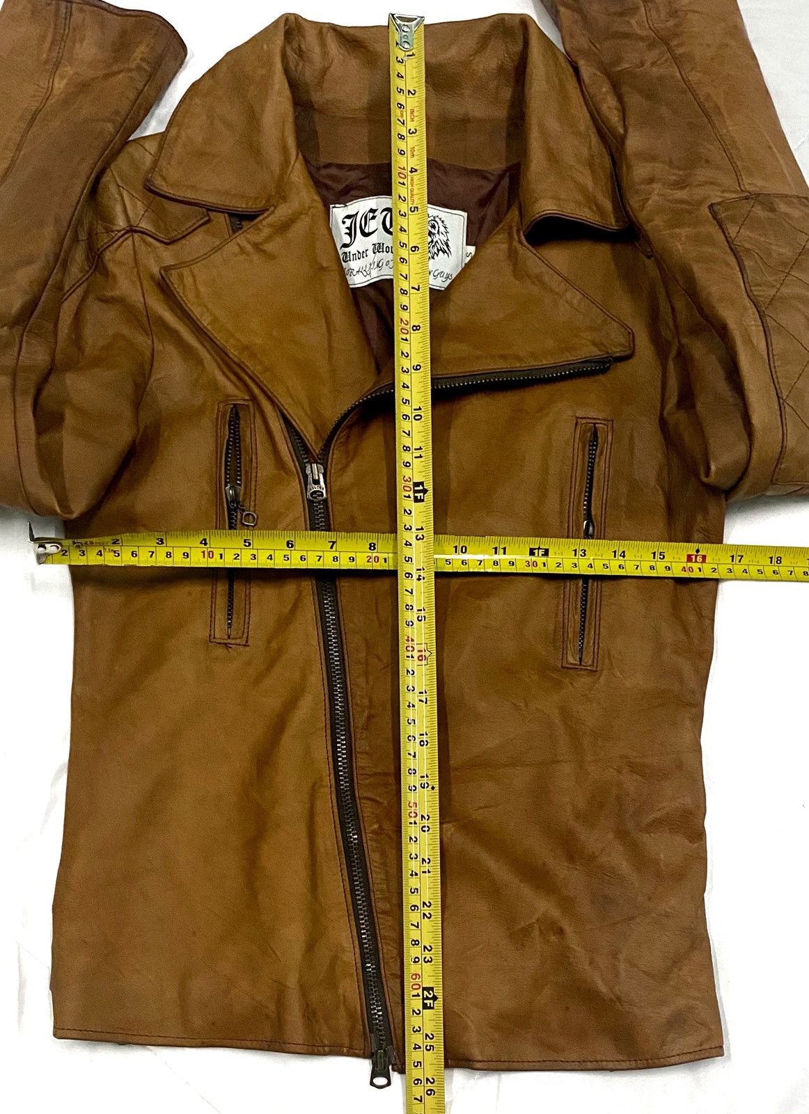 Genuine Leather Genuine Cow Leather Jacket For Killing of fuckin guys Size US S / EU 44-46 / 1 - 24 Thumbnail
