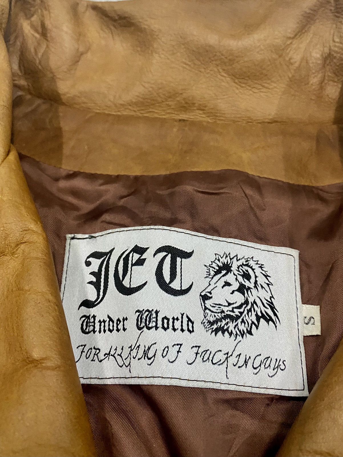 Genuine Leather Genuine Cow Leather Jacket For Killing of fuckin guys Size US S / EU 44-46 / 1 - 17 Thumbnail