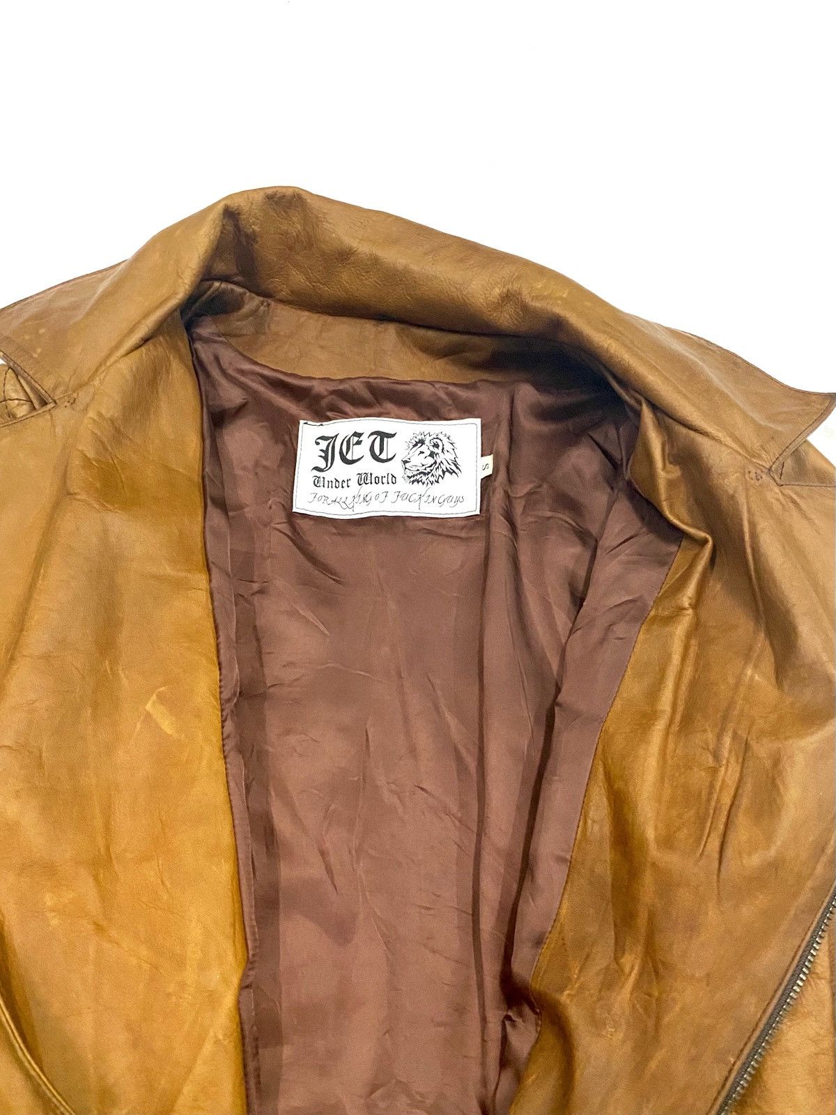 Genuine Leather Genuine Cow Leather Jacket For Killing of fuckin guys Size US S / EU 44-46 / 1 - 14 Thumbnail