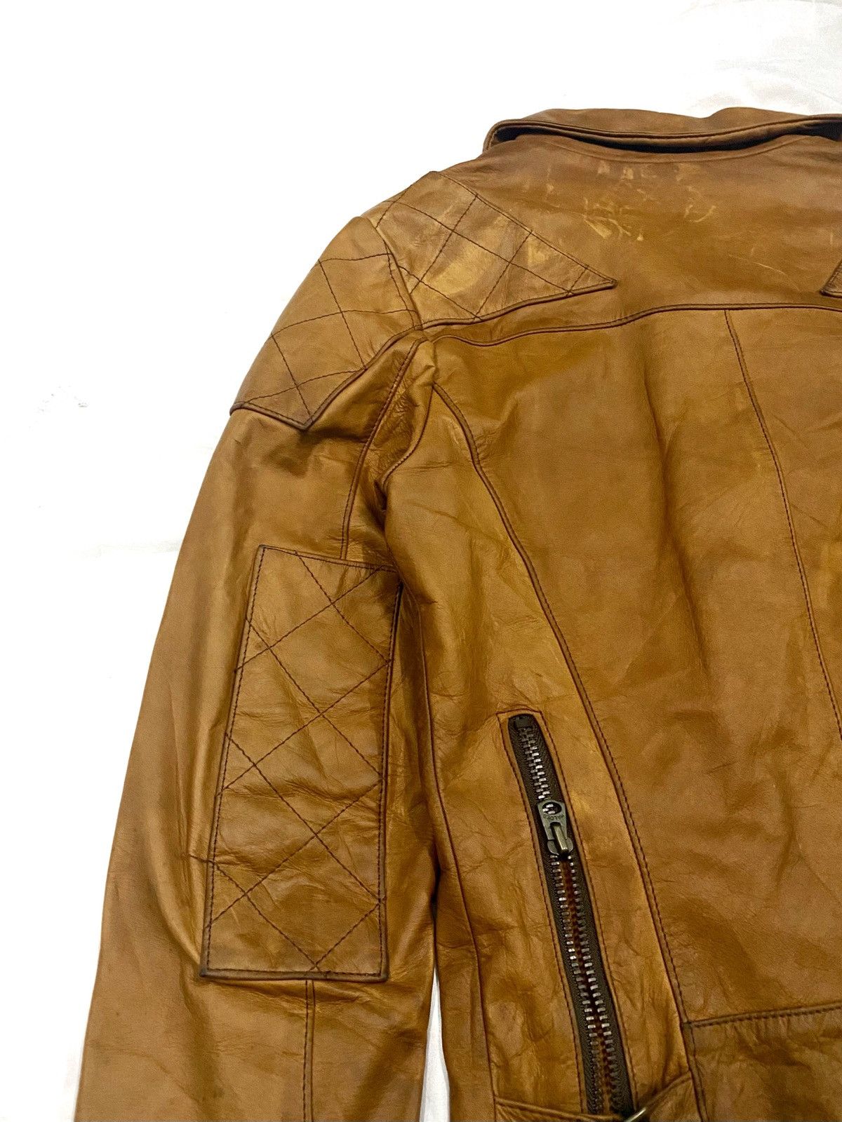 Genuine Leather Genuine Cow Leather Jacket For Killing of fuckin guys Size US S / EU 44-46 / 1 - 11 Thumbnail