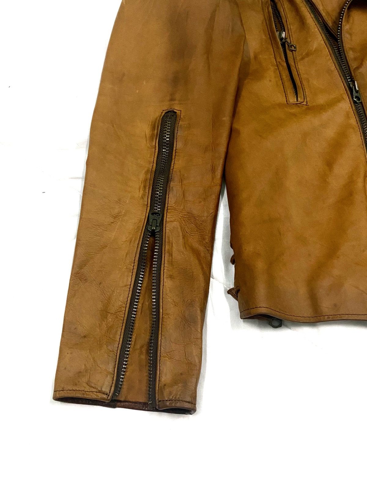 Genuine Leather Genuine Cow Leather Jacket For Killing of fuckin guys Size US S / EU 44-46 / 1 - 16 Thumbnail