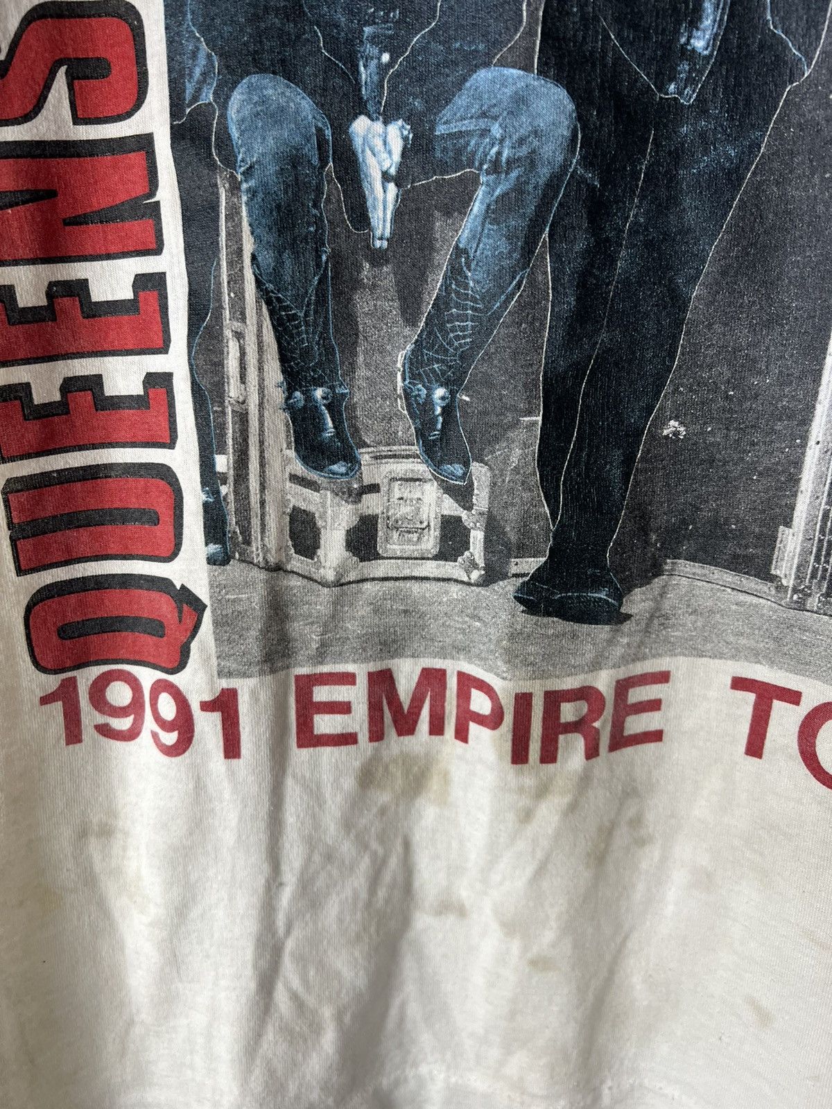 Vintage Vintage 1991 Queensryche empire tour tee Size US L / EU 52-54 / 3 - 3 Thumbnail