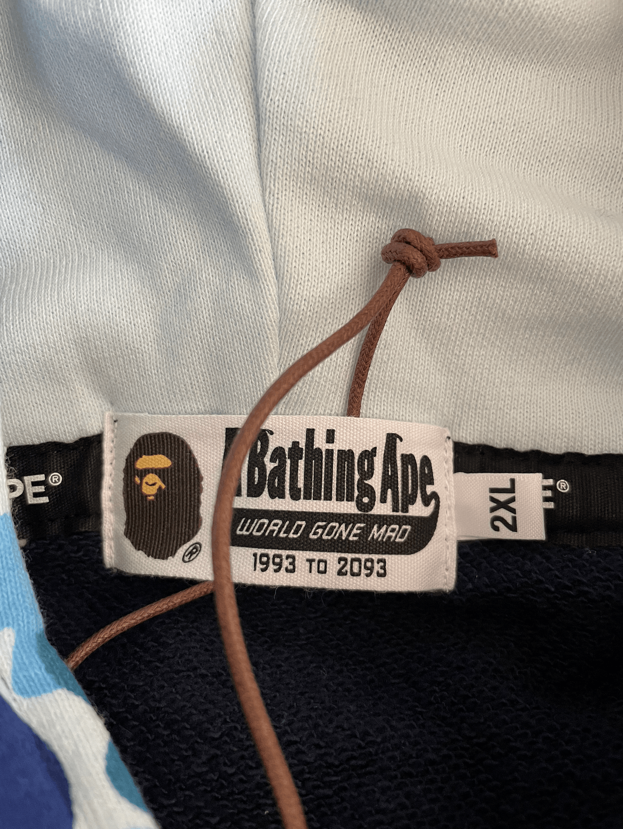 Bape BAPE ABC CAMO SHARK WIDE FIT FULL ZIP DOUBLE HOODIE Size US XXL / EU 58 / 5 - 10 Thumbnail