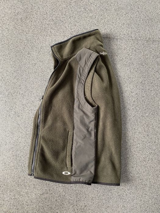 希少90s OAKLEY FLEECE VEST-