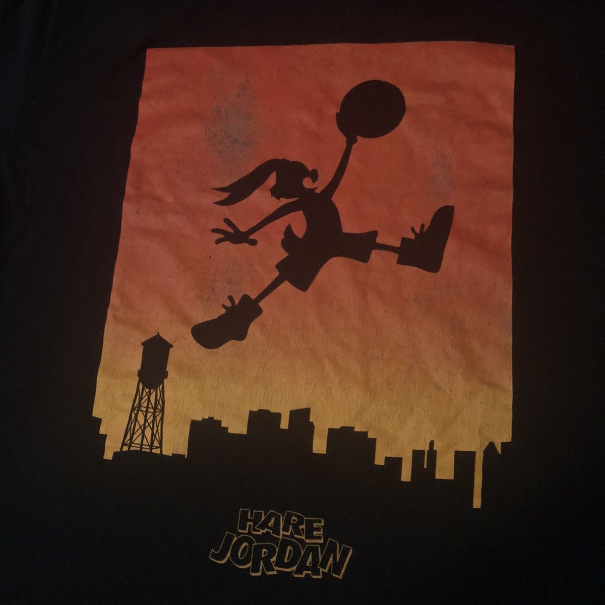 Jordan Brand Vintage Hare Jordan Looney Tunes Bugs Bunny Graphic Logo Tee Size US XL / EU 56 / 4 - 4 Thumbnail