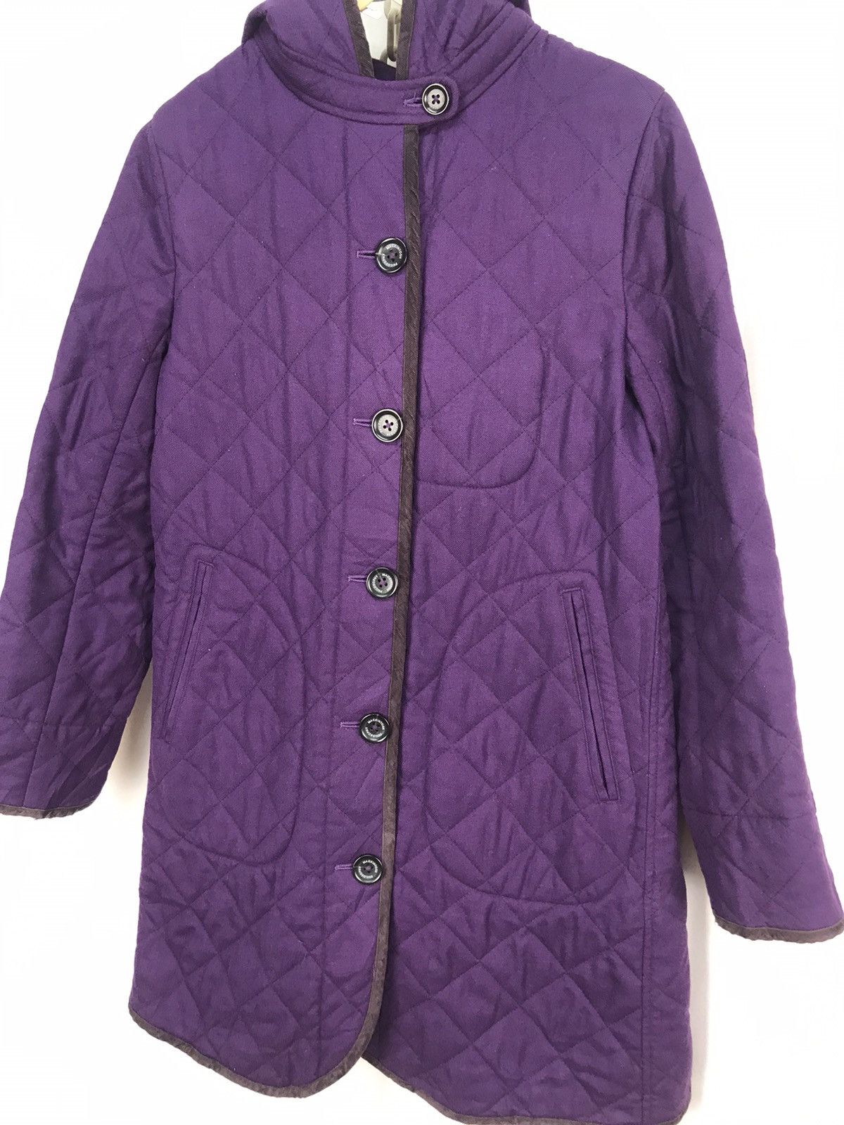 Designer × Mackintosh Mackintosh philosophy quilted button up parkas with hoodie Size S / US 4 / IT 40 - 3 Thumbnail