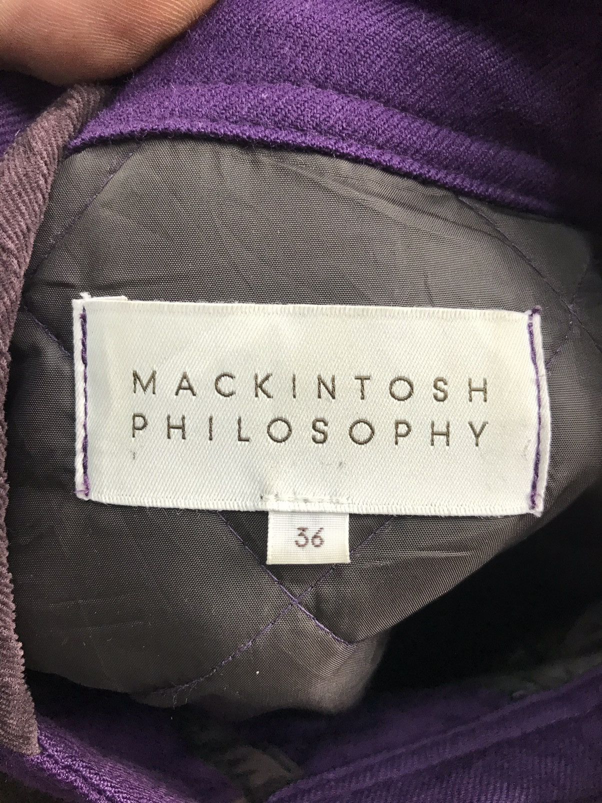 Designer × Mackintosh Mackintosh philosophy quilted button up parkas with hoodie Size S / US 4 / IT 40 - 4 Thumbnail