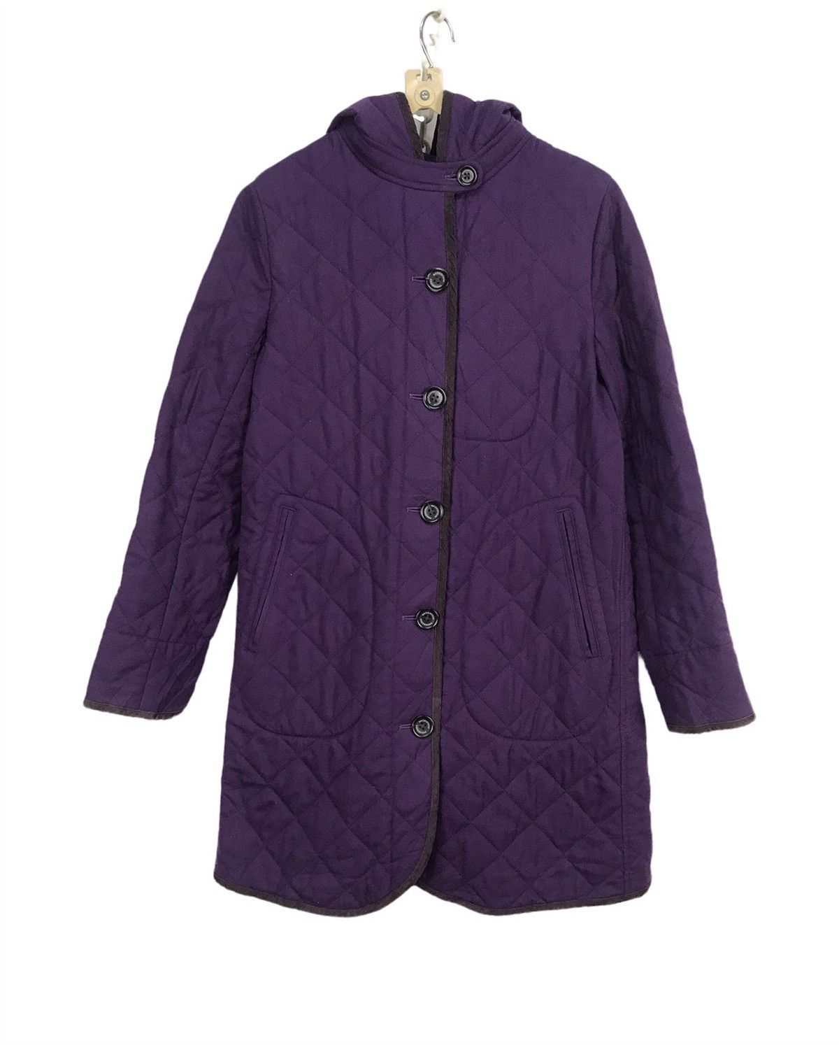 Designer × Mackintosh Mackintosh philosophy quilted button up parkas with hoodie Size S / US 4 / IT 40 - 1 Thumbnail