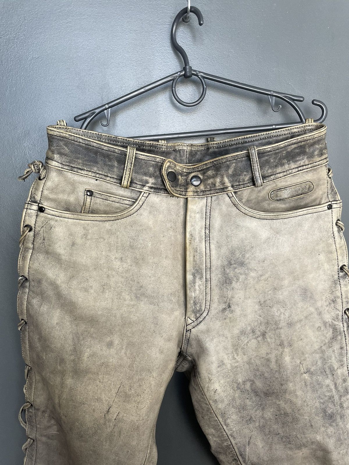 Leather Vintage Leather Pants Size US 30 / EU 46 - 3 Thumbnail
