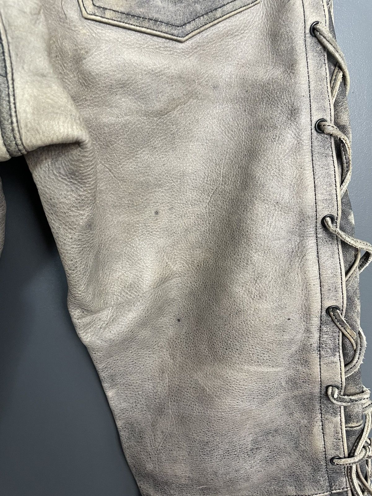 Leather Vintage Leather Pants Size US 30 / EU 46 - 15 Thumbnail