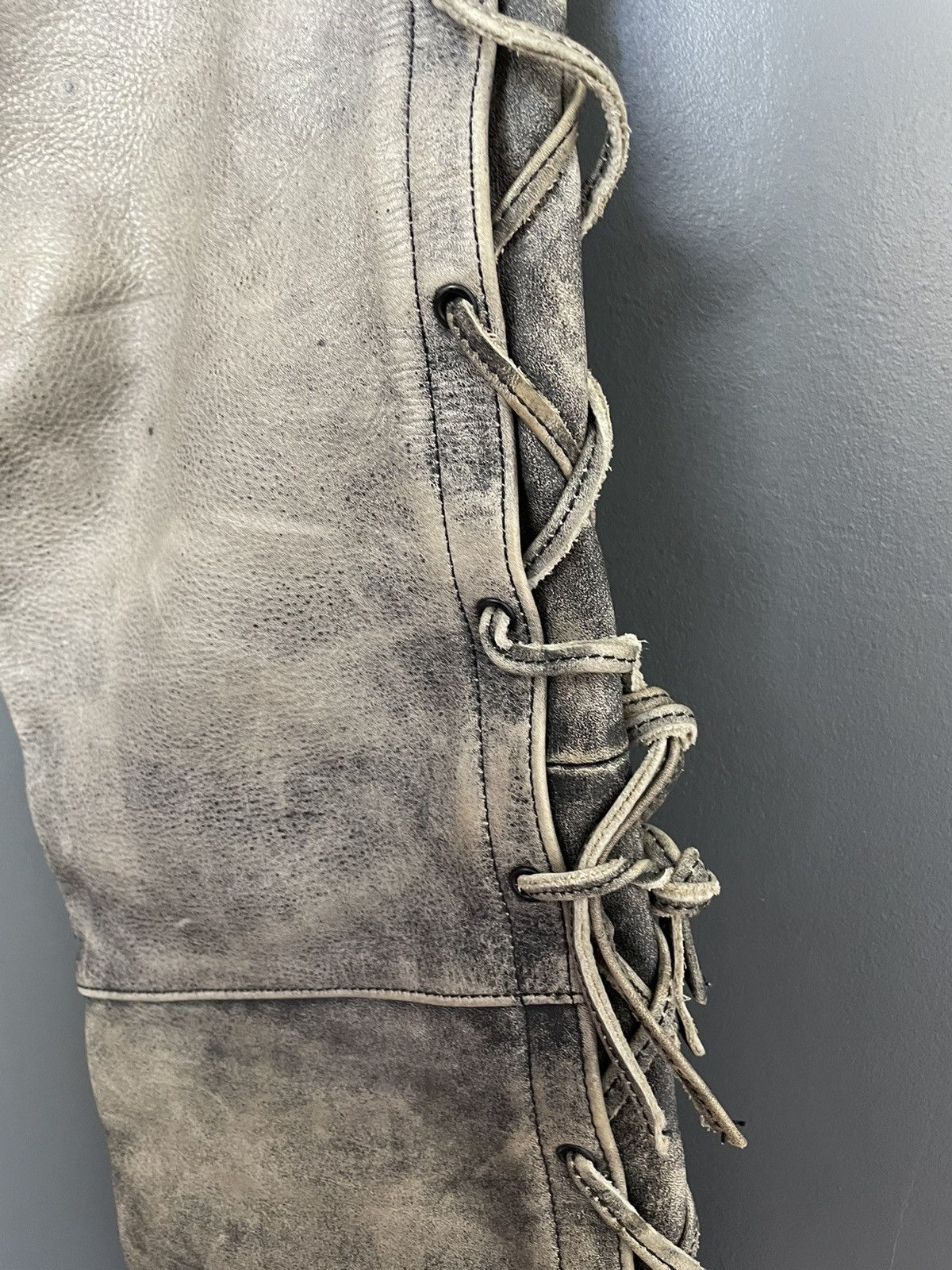 Leather Vintage Leather Pants Size US 30 / EU 46 - 16 Thumbnail