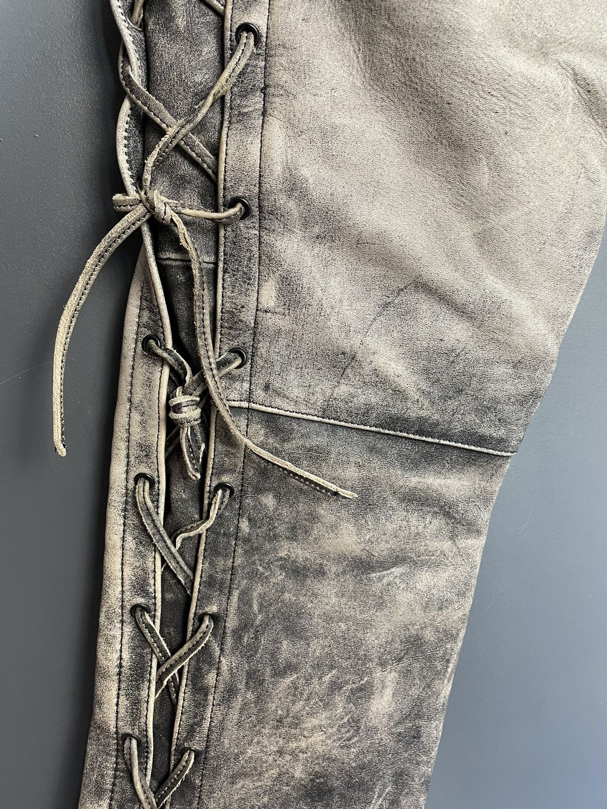 Leather Vintage Leather Pants Size US 30 / EU 46 - 13 Thumbnail