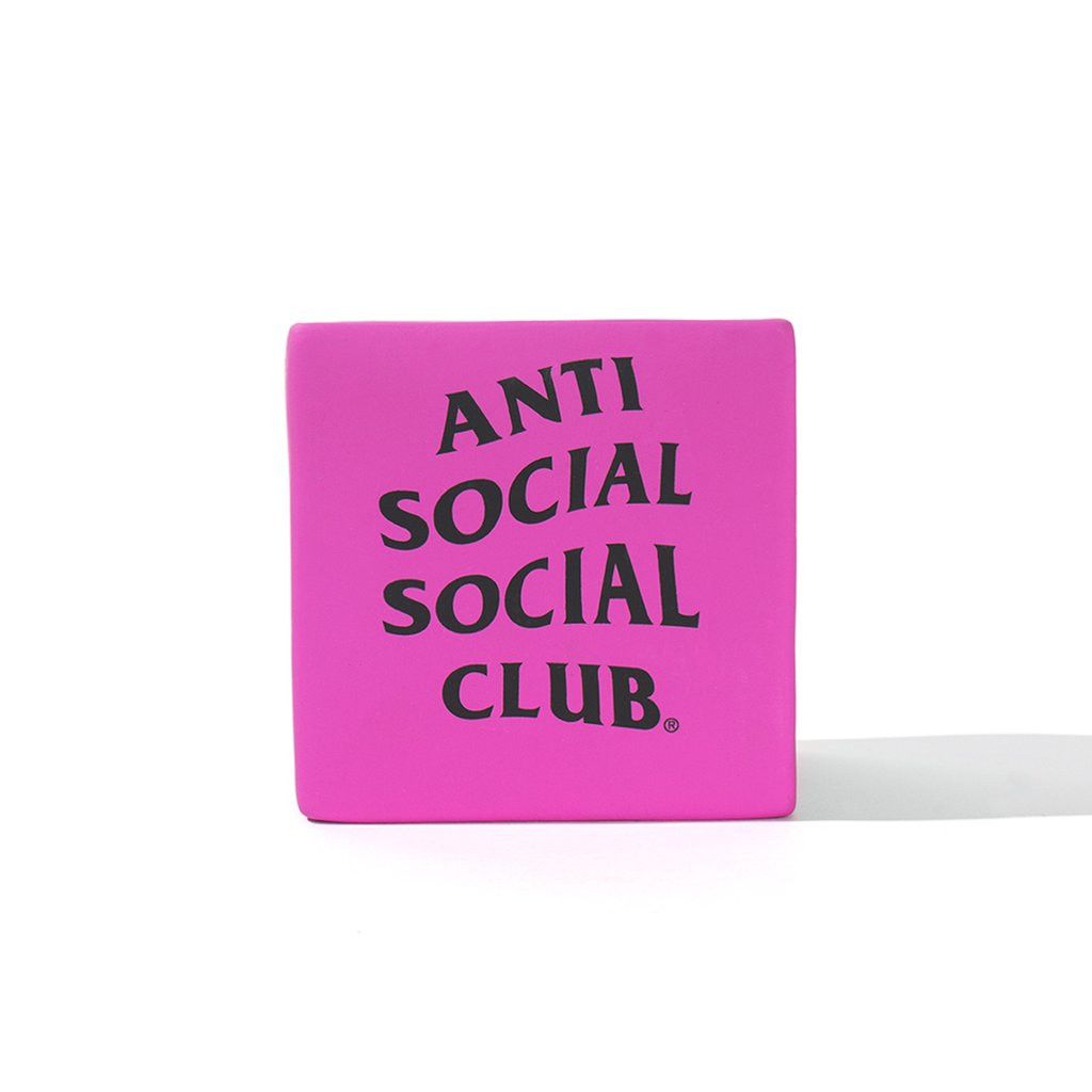 Anti Social Social Club DS AW20 ASSC Black Logo Pink Floral Vase Ceramic Flower Pot Size ONE SIZE - 2 Preview