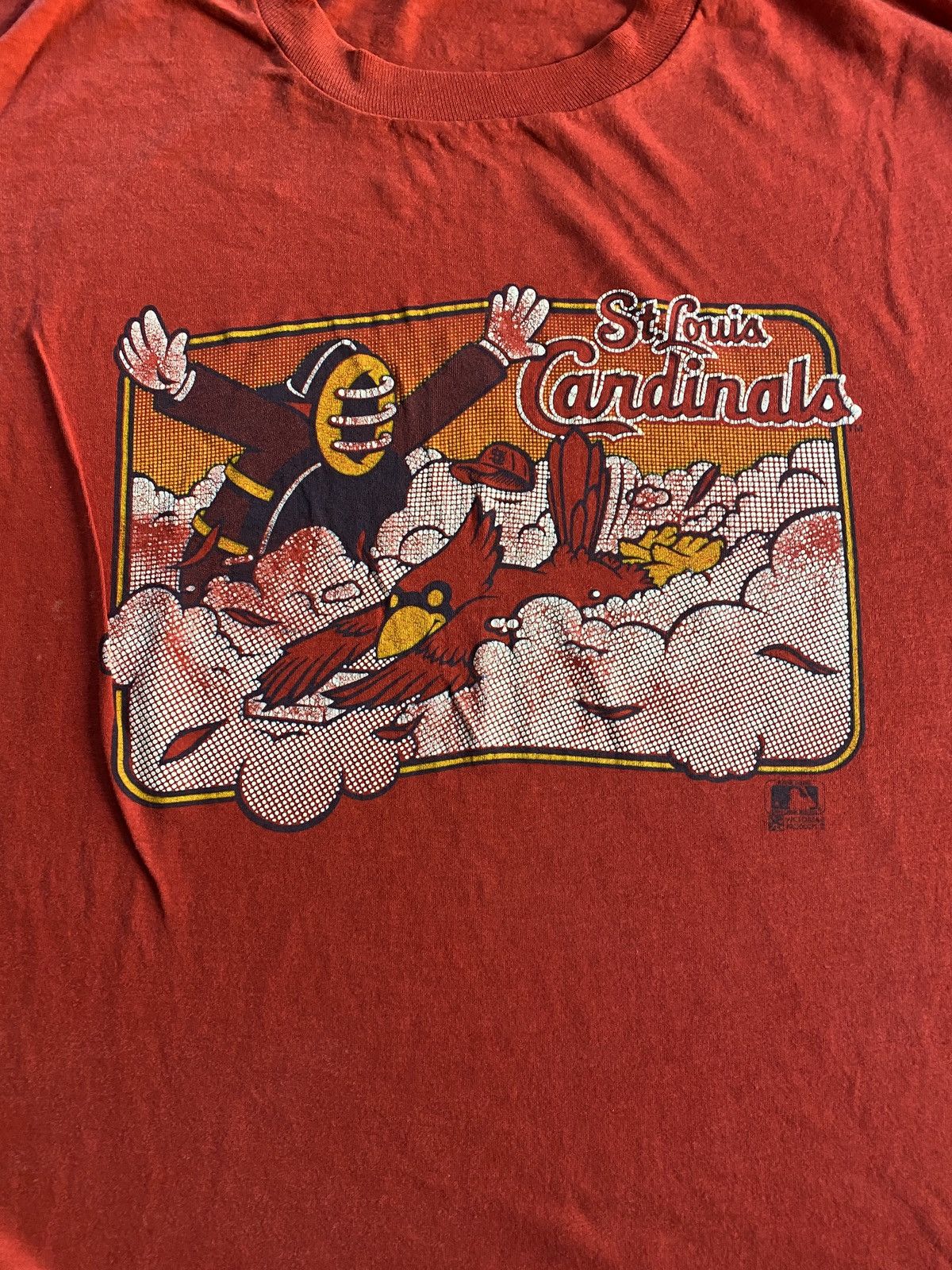 MLB Vintage 80’s St. Louis Cardinals Single Stitch Tee Size US L / EU 52-54 / 3 - 2 Thumbnail