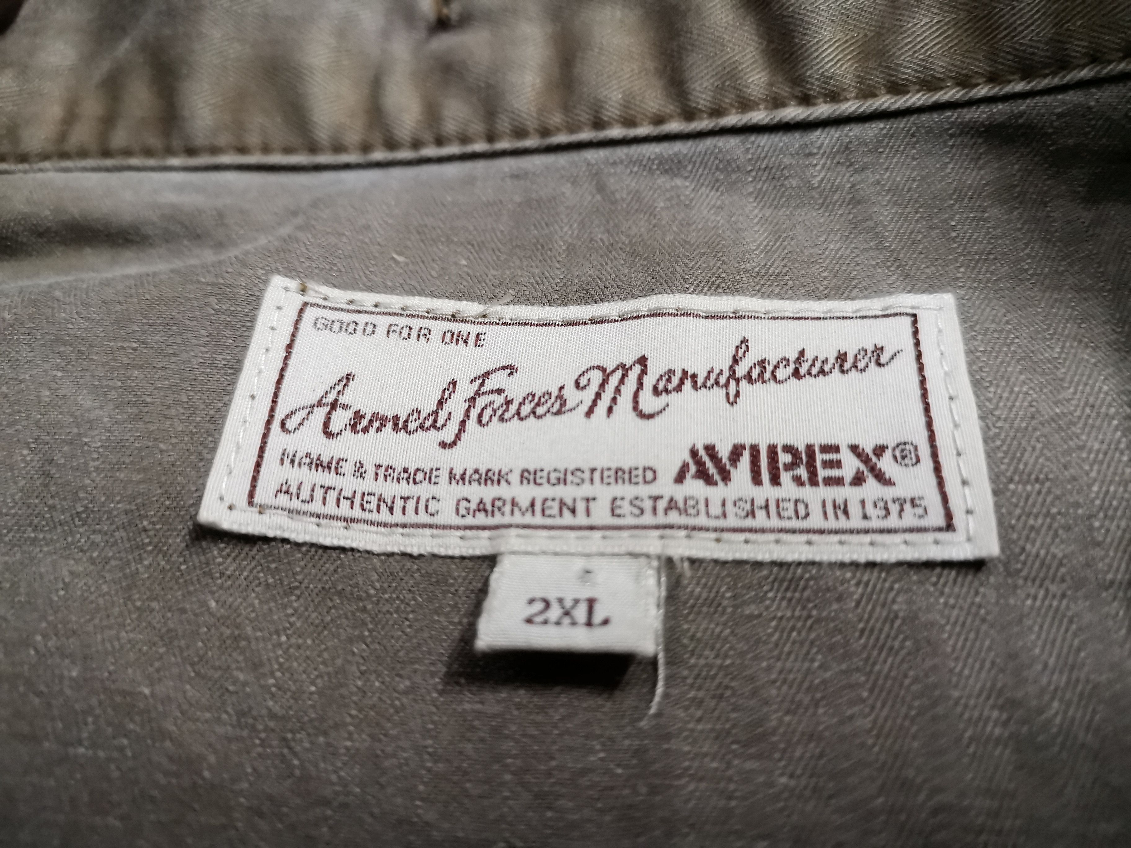 Avirex 💥Very Rare💥Vintage Avirex 80's Embroidery Jacket Size US XXL / EU 58 / 5 - 7 Thumbnail