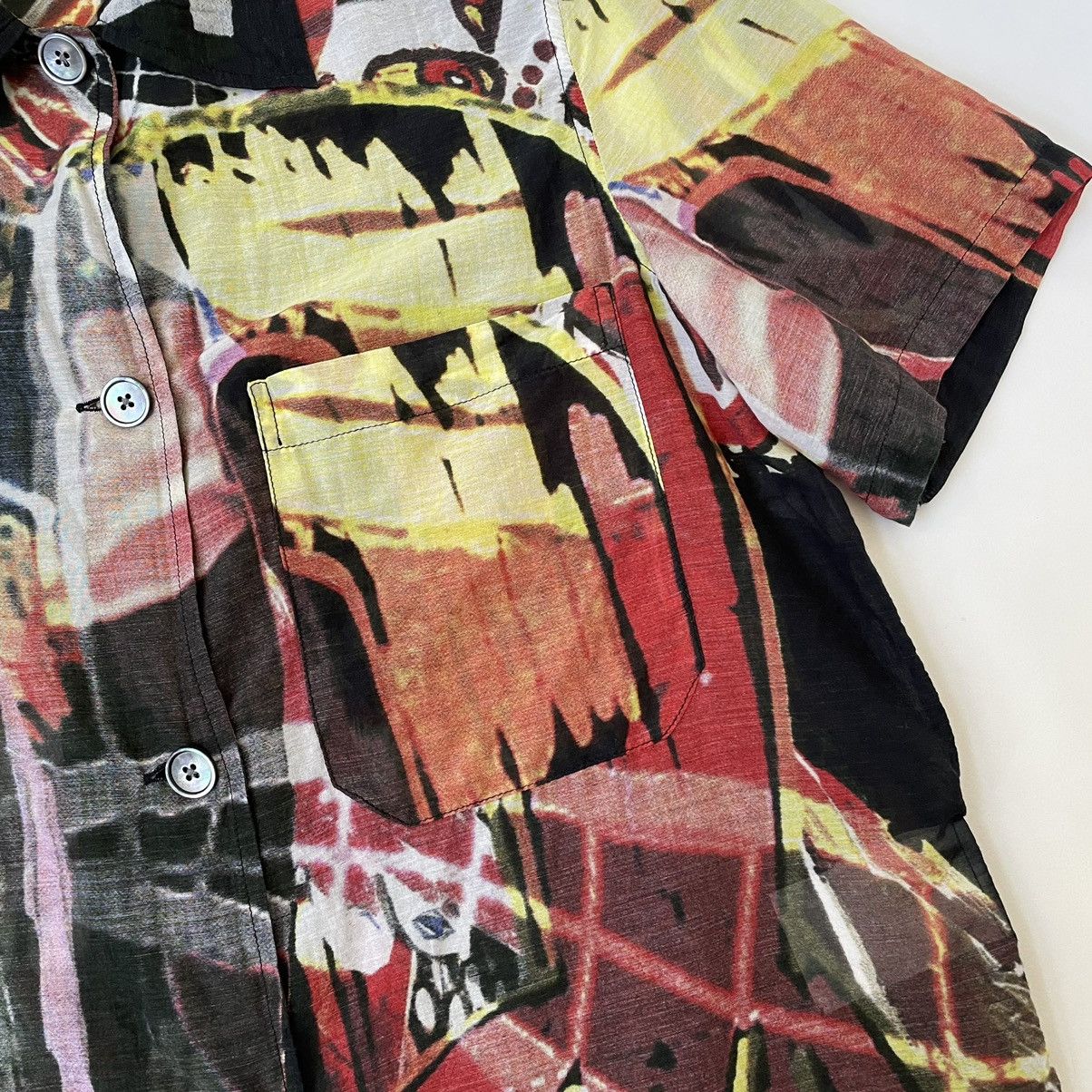 Our Legacy Basquiat Style Print Box Shirt Size S / US 4 / IT 40 - 5 Thumbnail