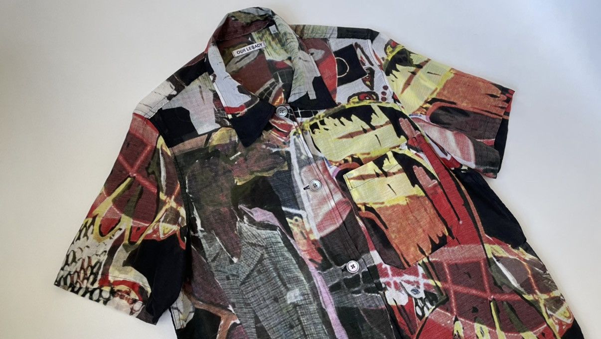 Our Legacy Basquiat Style Print Box Shirt Size S / US 4 / IT 40 - 4 Thumbnail