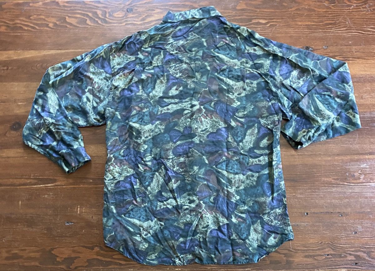 Vintage Vintage 80’s High Advantage Silk Long Sleeve Button Up Size US M / EU 48-50 / 2 - 10 Thumbnail