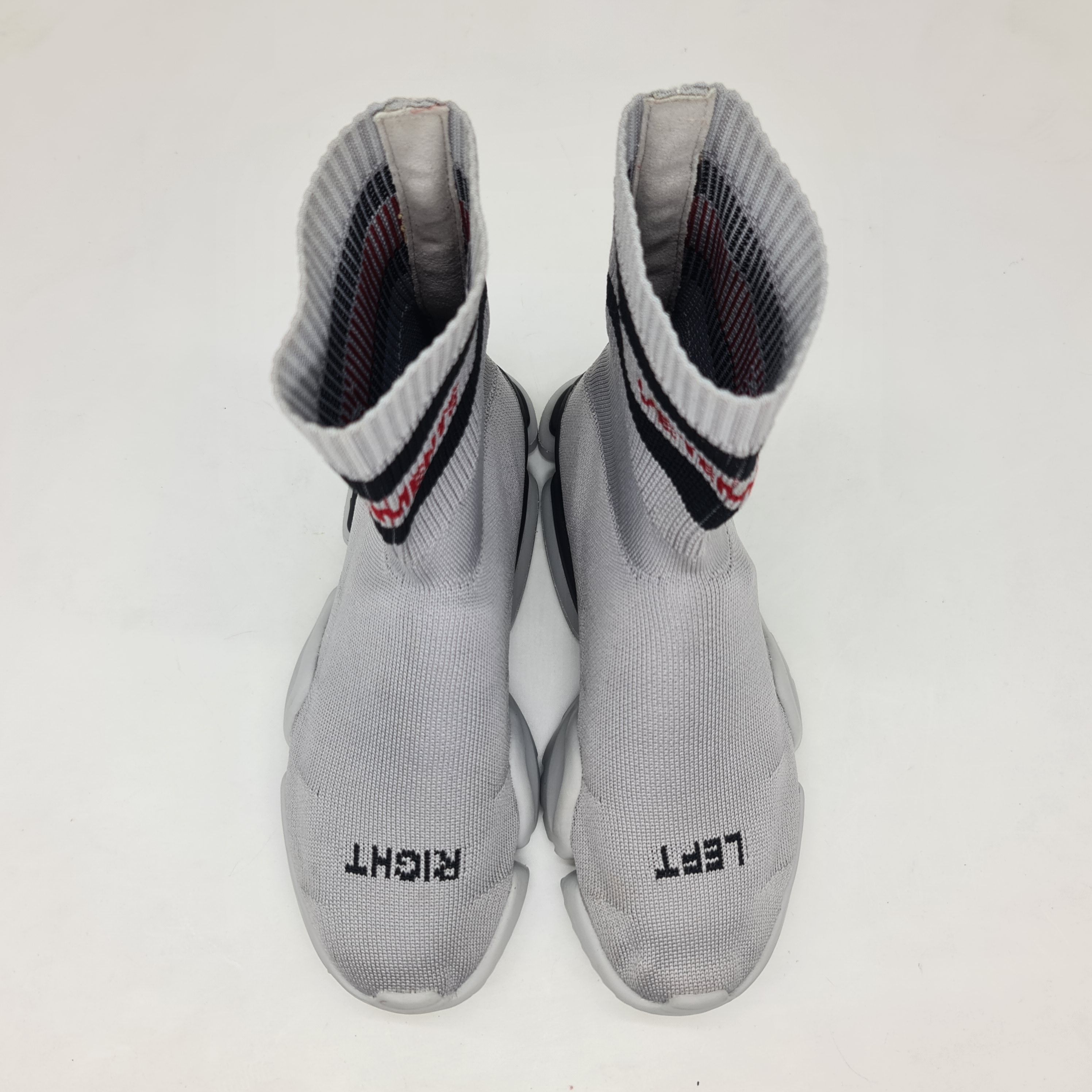 Reebok × Vetements Vetements x Reebok - Size 36 Gray Sock Runner Size US 5 / EU 37 - 4 Thumbnail