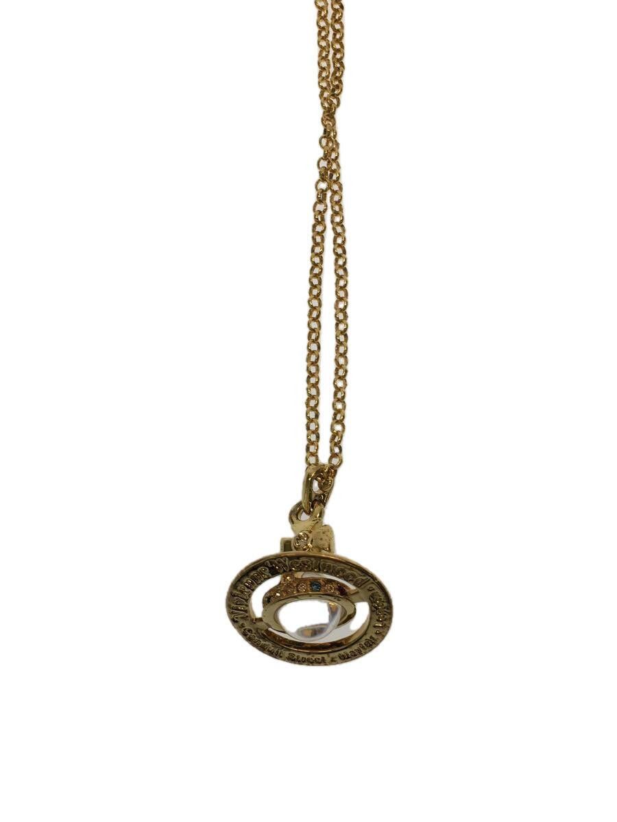 Vivienne Westwood Gold Orb Logo Necklace Size ONE SIZE - 1 Thumbnail