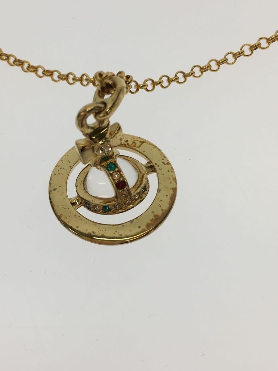 Vivienne Westwood Gold Orb Logo Necklace Size ONE SIZE - 7 Thumbnail