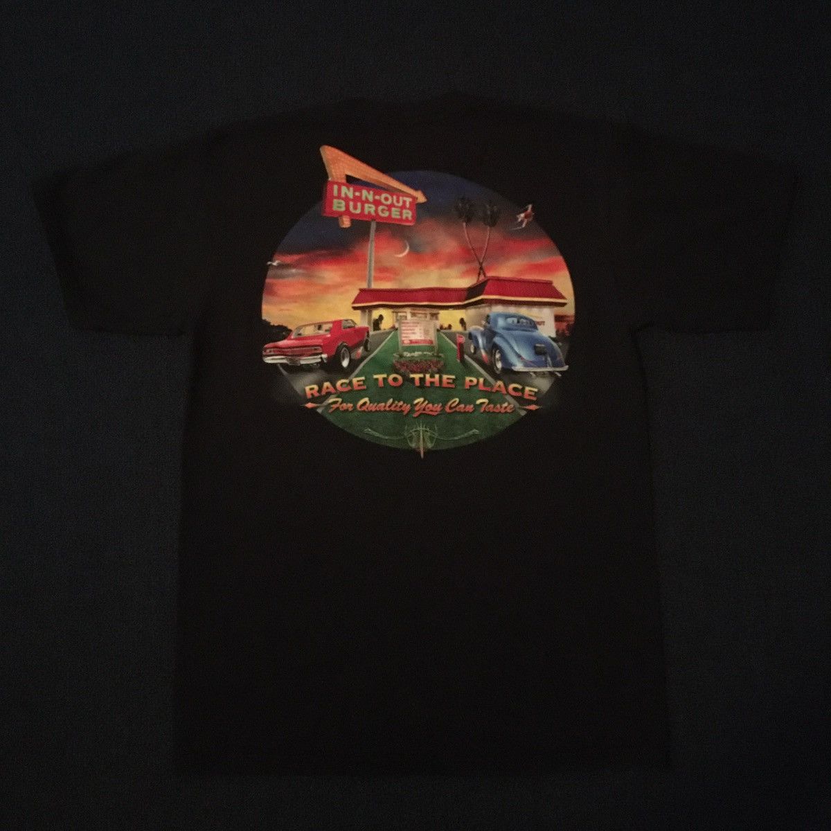 Vintage In N Out Race to the Place For Quality you Can Taste Tee Size US S / EU 44-46 / 1 - 2 Thumbnail