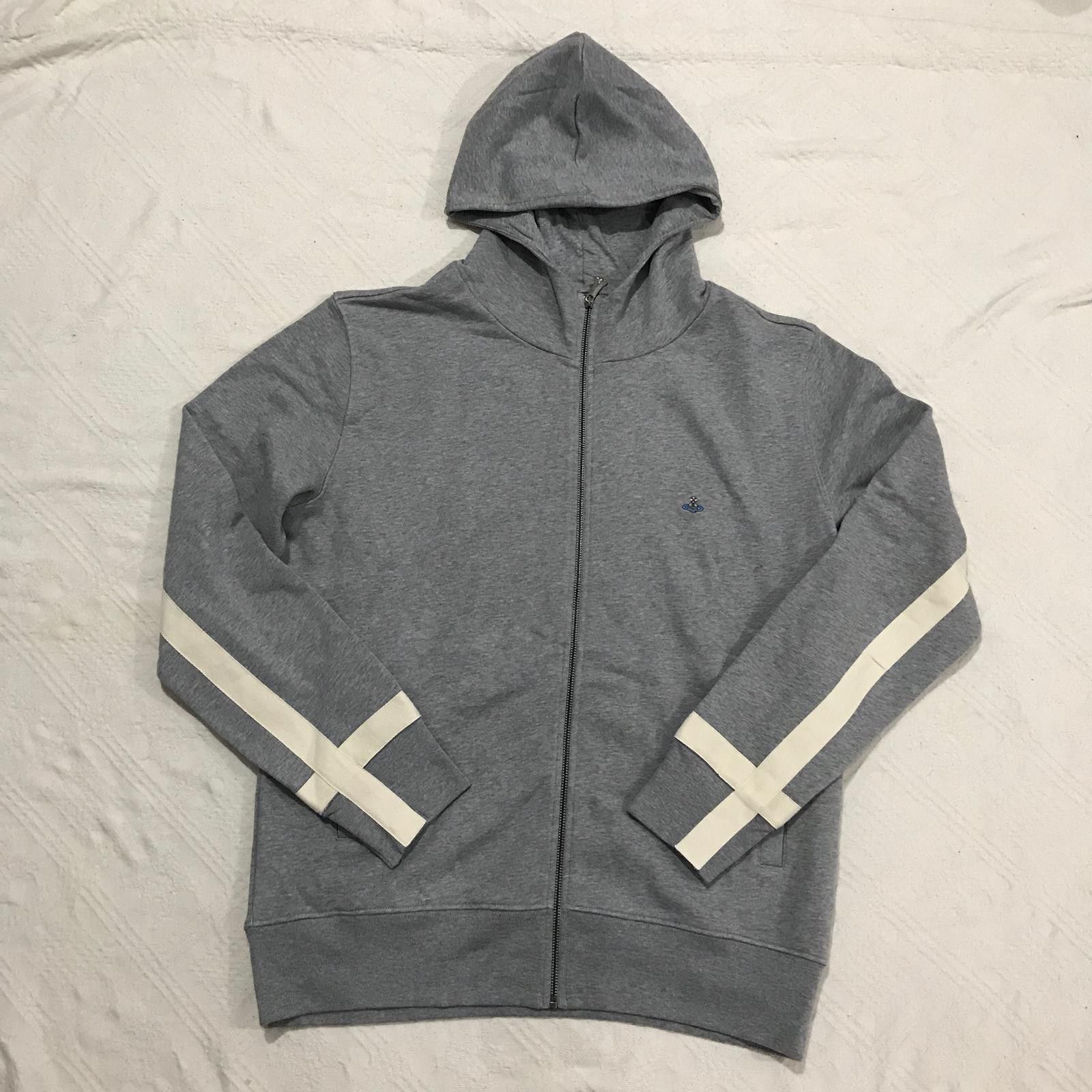 Vivienne Westwood vivienne westwood zipped hoodie grey Size US XL / EU 56 / 4 - 2 Thumbnail