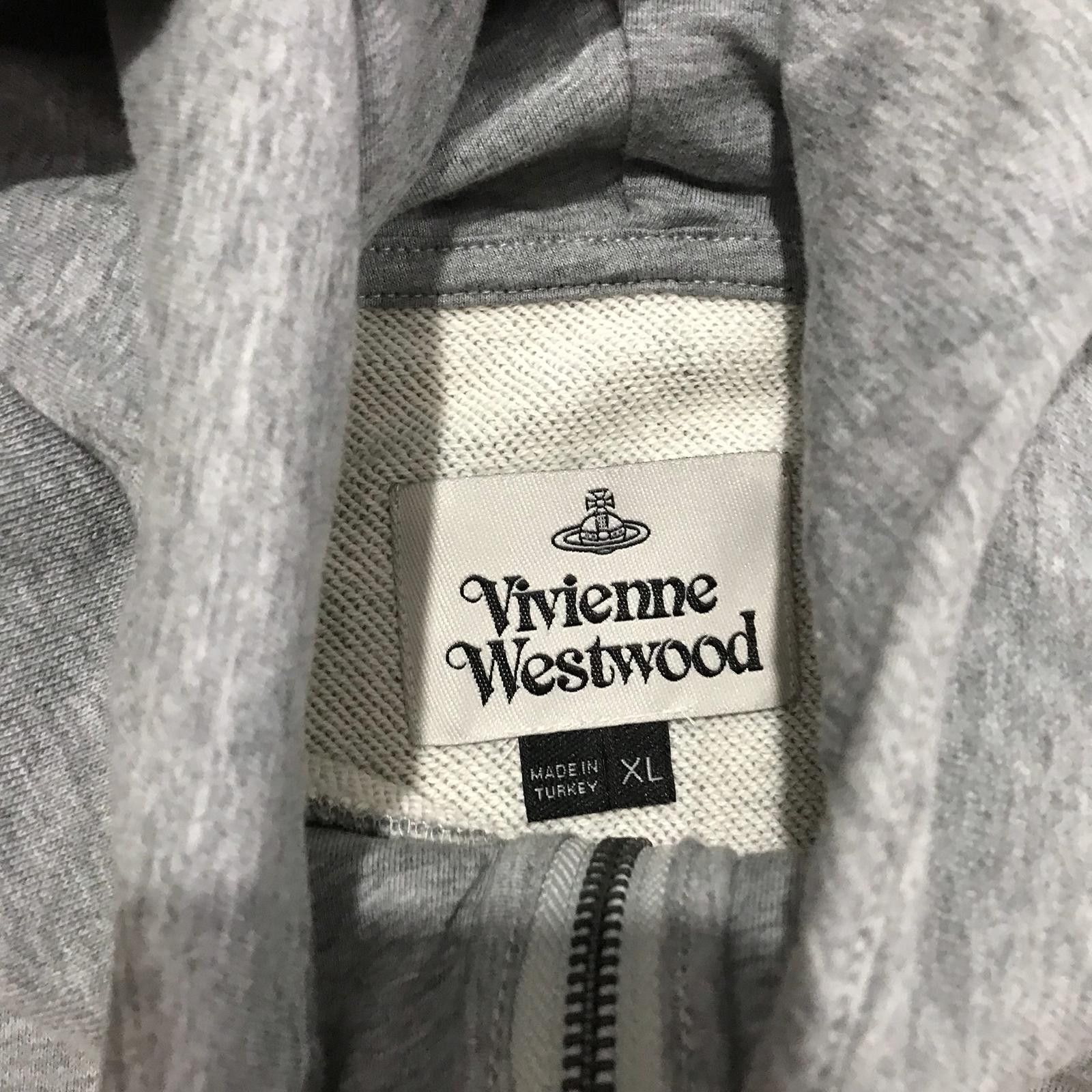 Vivienne Westwood vivienne westwood zipped hoodie grey Size US XL / EU 56 / 4 - 3 Thumbnail