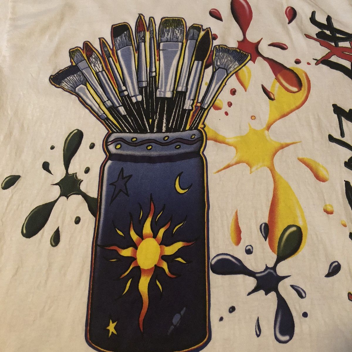 Vintage Vintage 1999 1st Annual Art Explosure Big Logo Graphic Tee Size US XL / EU 56 / 4 - 5 Thumbnail