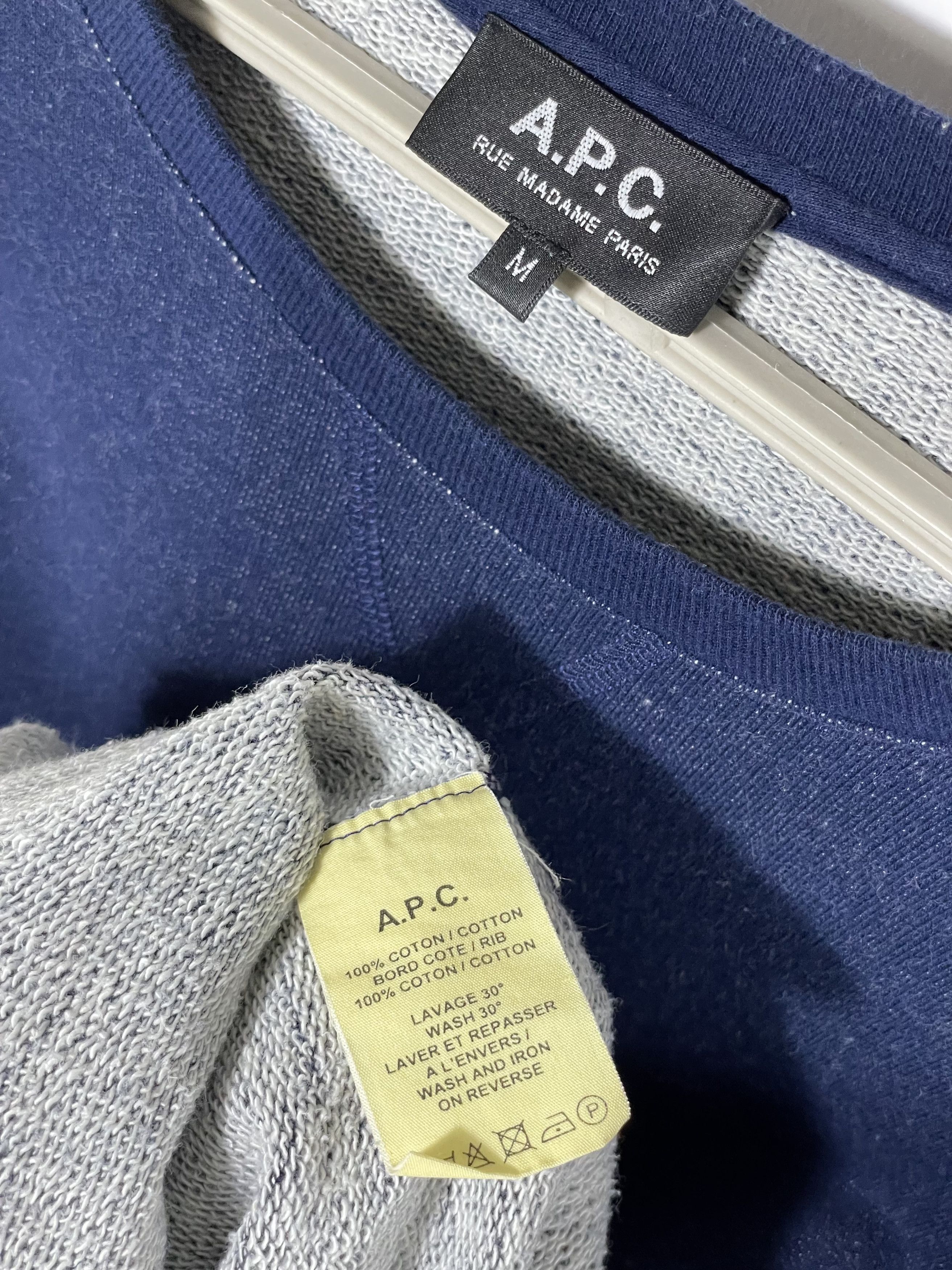 A.P.C. sweatshirt Size US S / EU 44-46 / 1 - 3 Thumbnail