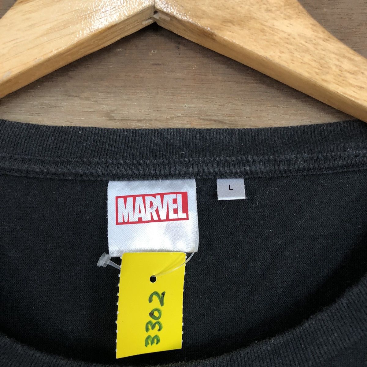 Marvel Comics Captain America cartoon Marvel vintage Black Tshirt #3302 Size US M / EU 48-50 / 2 - 10 Thumbnail