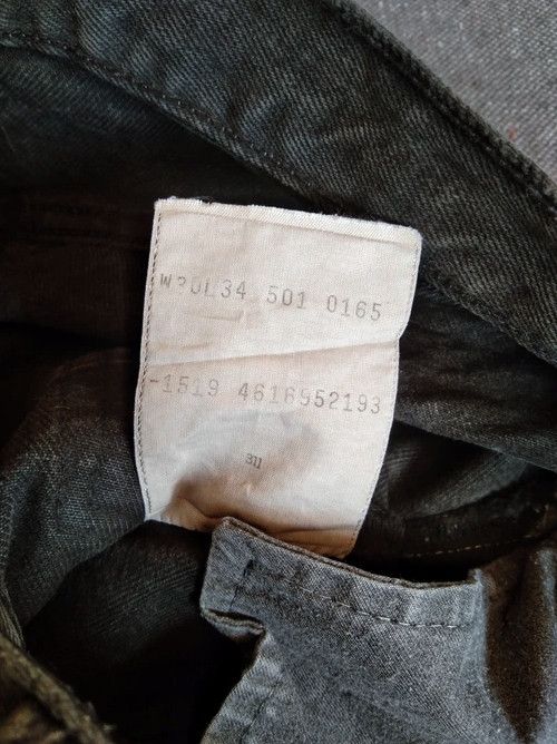 Levi's × Vintage Vintage Levis 501 Black Distressed Jeans 29x31 Size US 29 - 12 Thumbnail